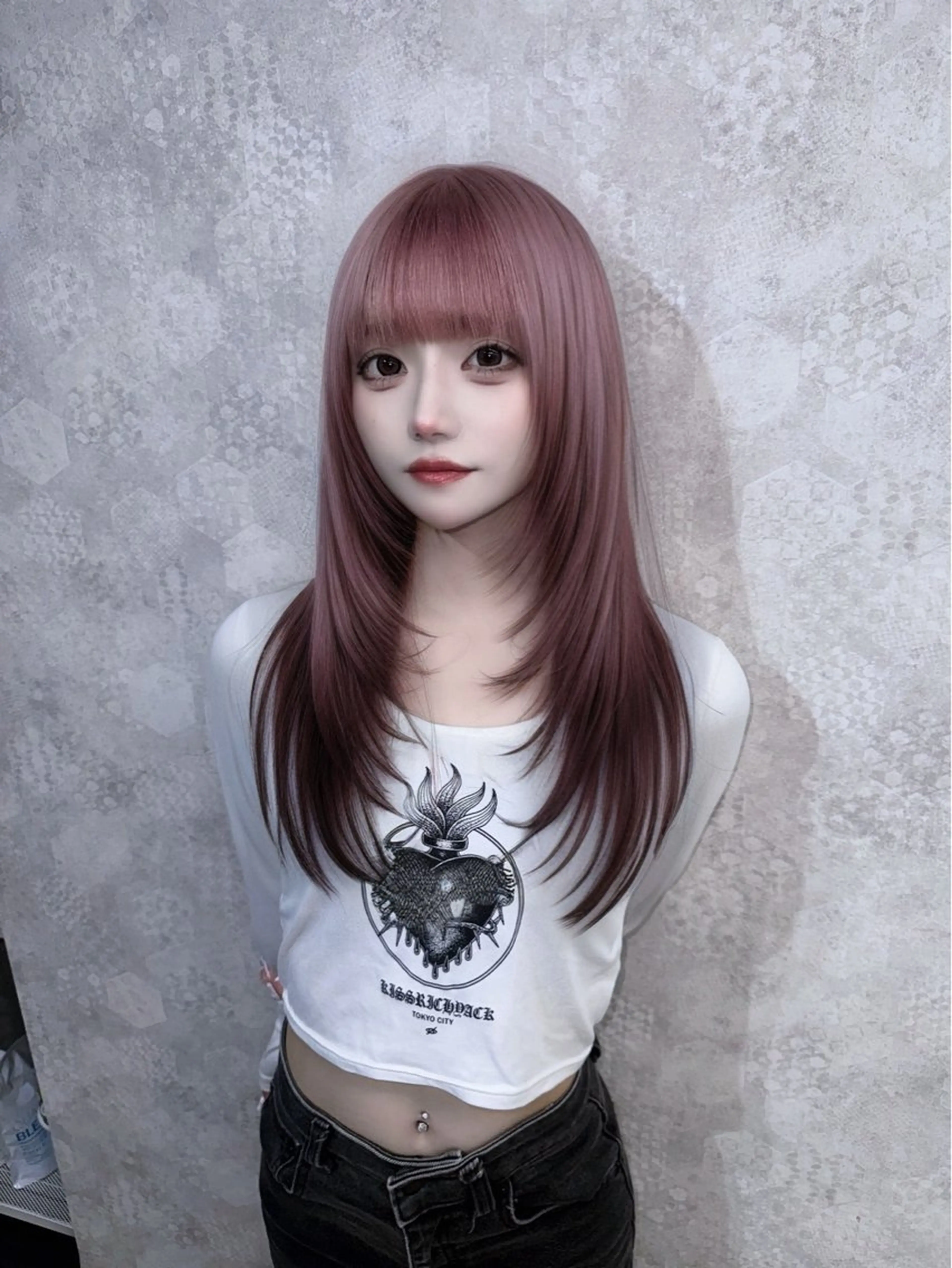 セミロング カラー ヘアアレンジ メンズ メンズブリーチ メンズハイトーン メンズインナーカラー メンズ韓国風 アッシュ カット ヘアカラー トリートメント 絶対に可愛く💍 tiam💍ブリーチのヘアスタイル