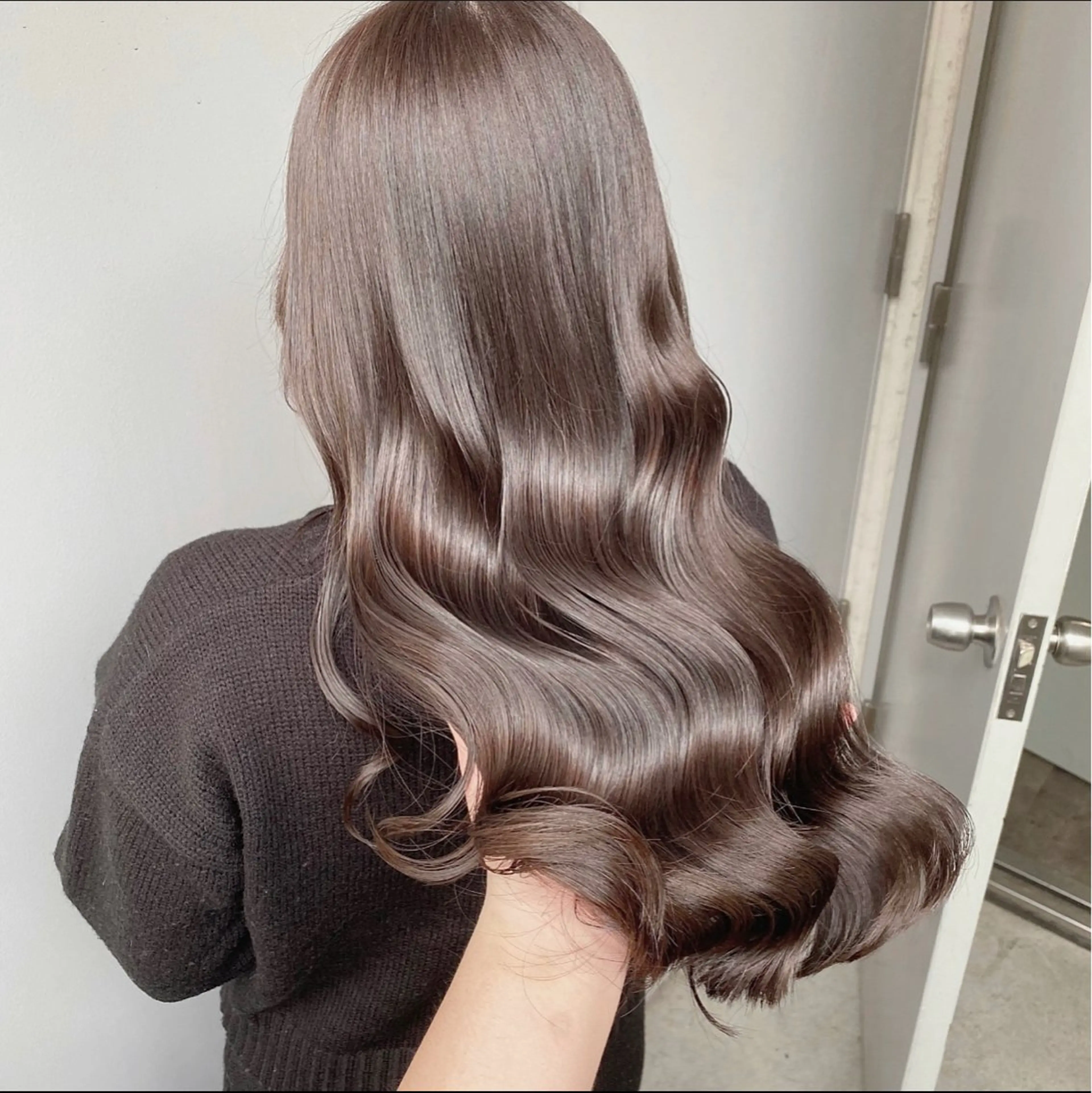 ロング カラー カット パーマ トリートメント 🔷似合わせのプロ KUMA🔷のヘアスタイル