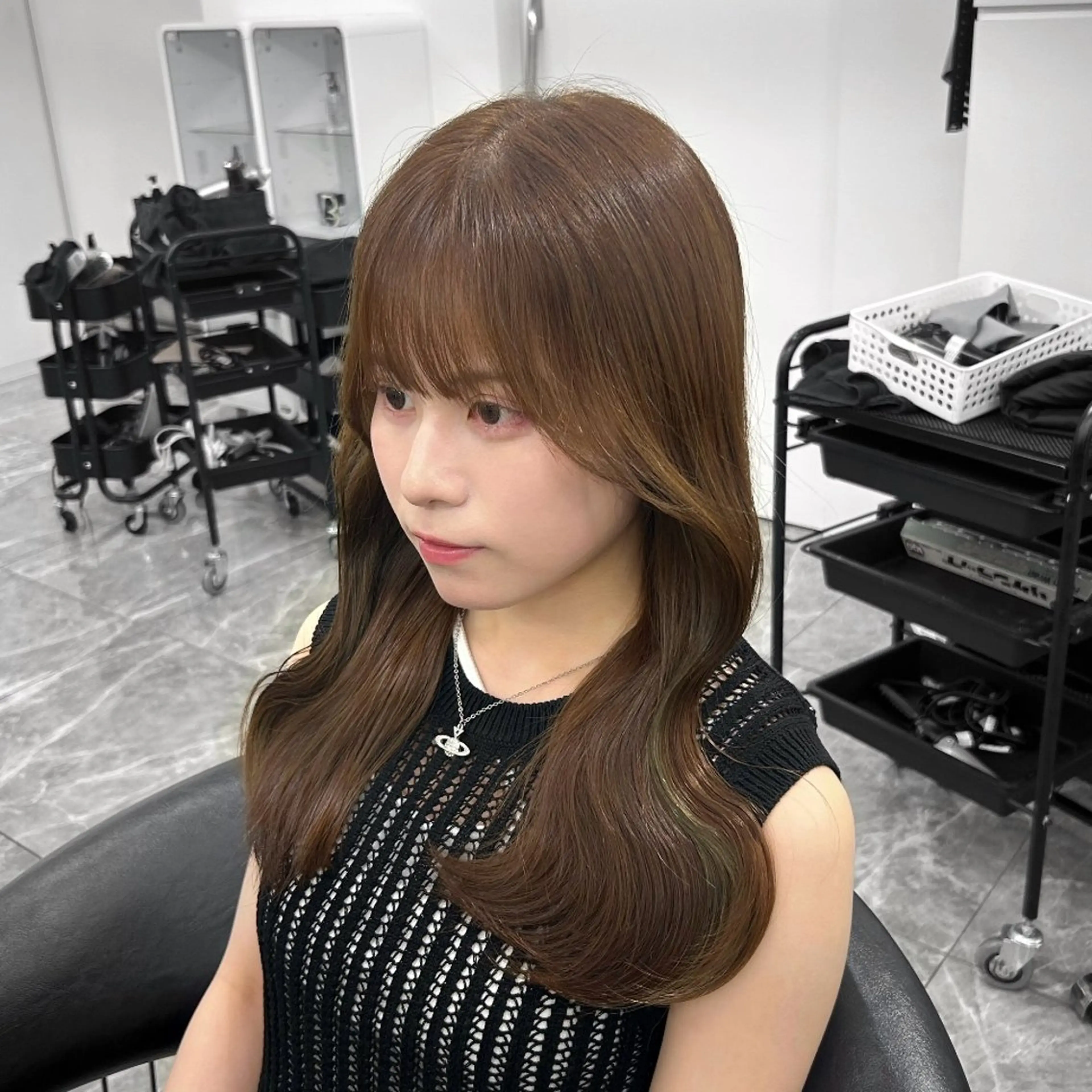 カラー 𝘠𝘶𝘪 / 透明感カラーのヘアスタイル