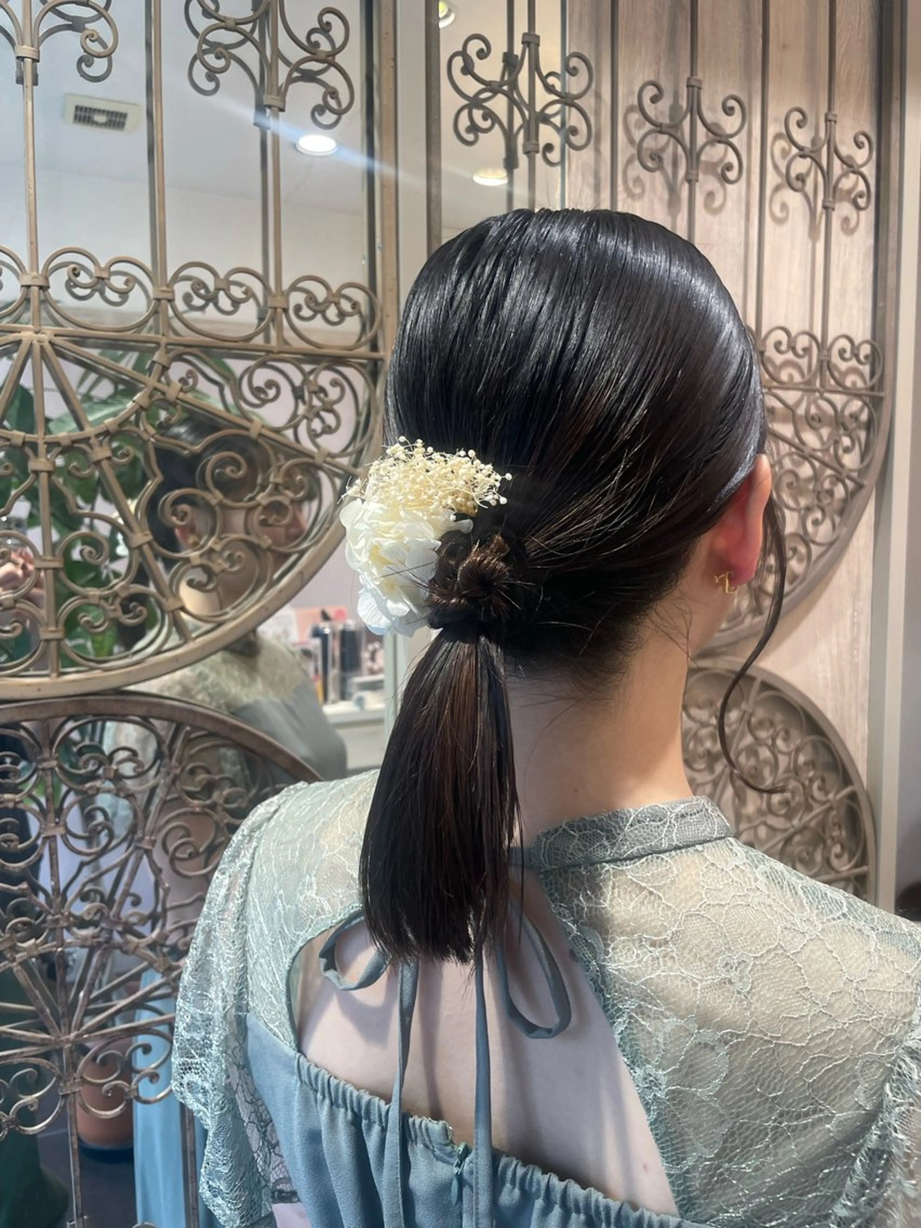 ヘアアレンジ ヘアセット ナカタ ユウナのヘアスタイル