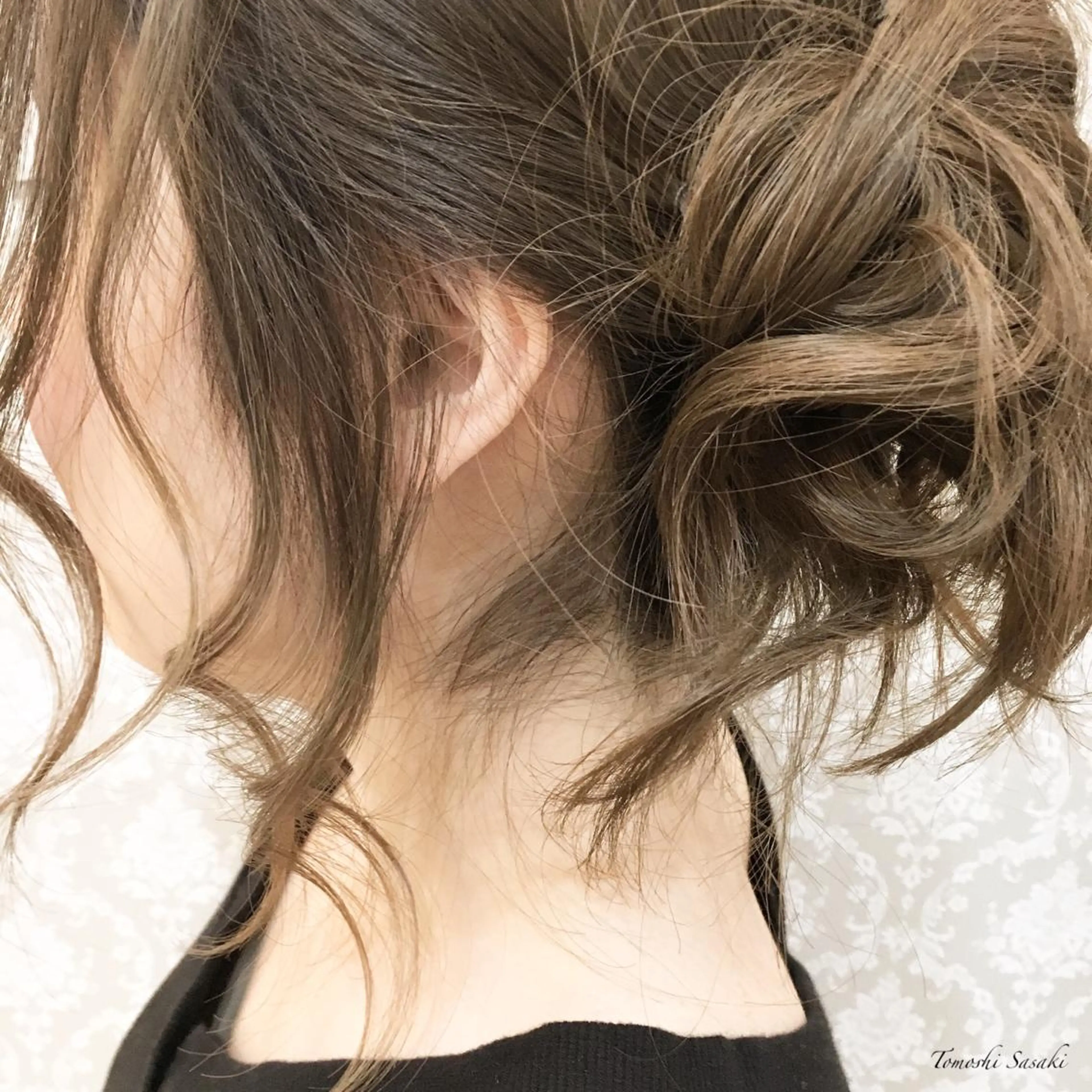 カラー バレイヤージュ グラデーションカラー ササキ トモシのヘアスタイル
