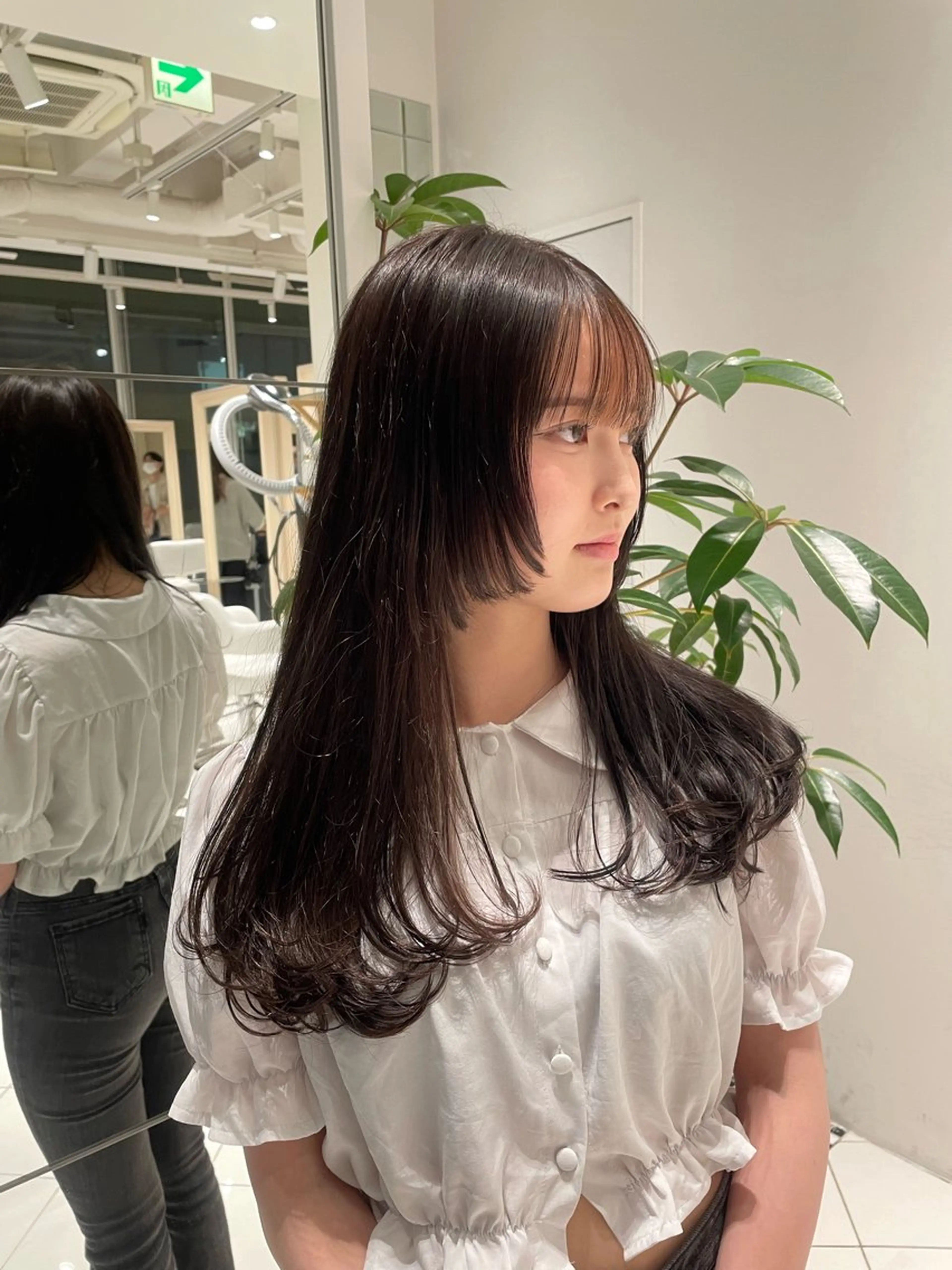 ロング 森川 翔太のヘアスタイル