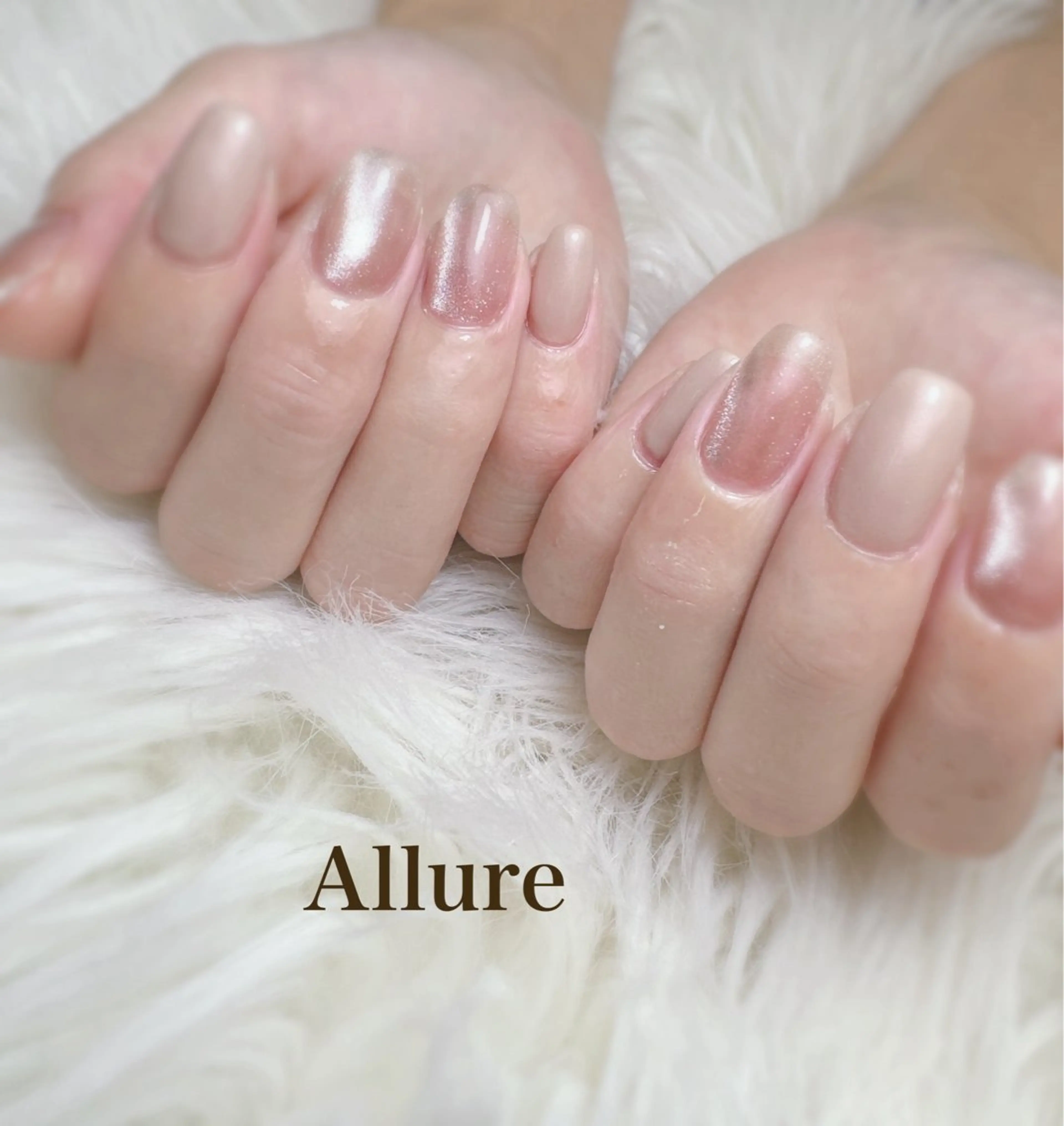 ネイル マグネットネイル ワンカラーネイル Allure Yuuのネイルデザイン