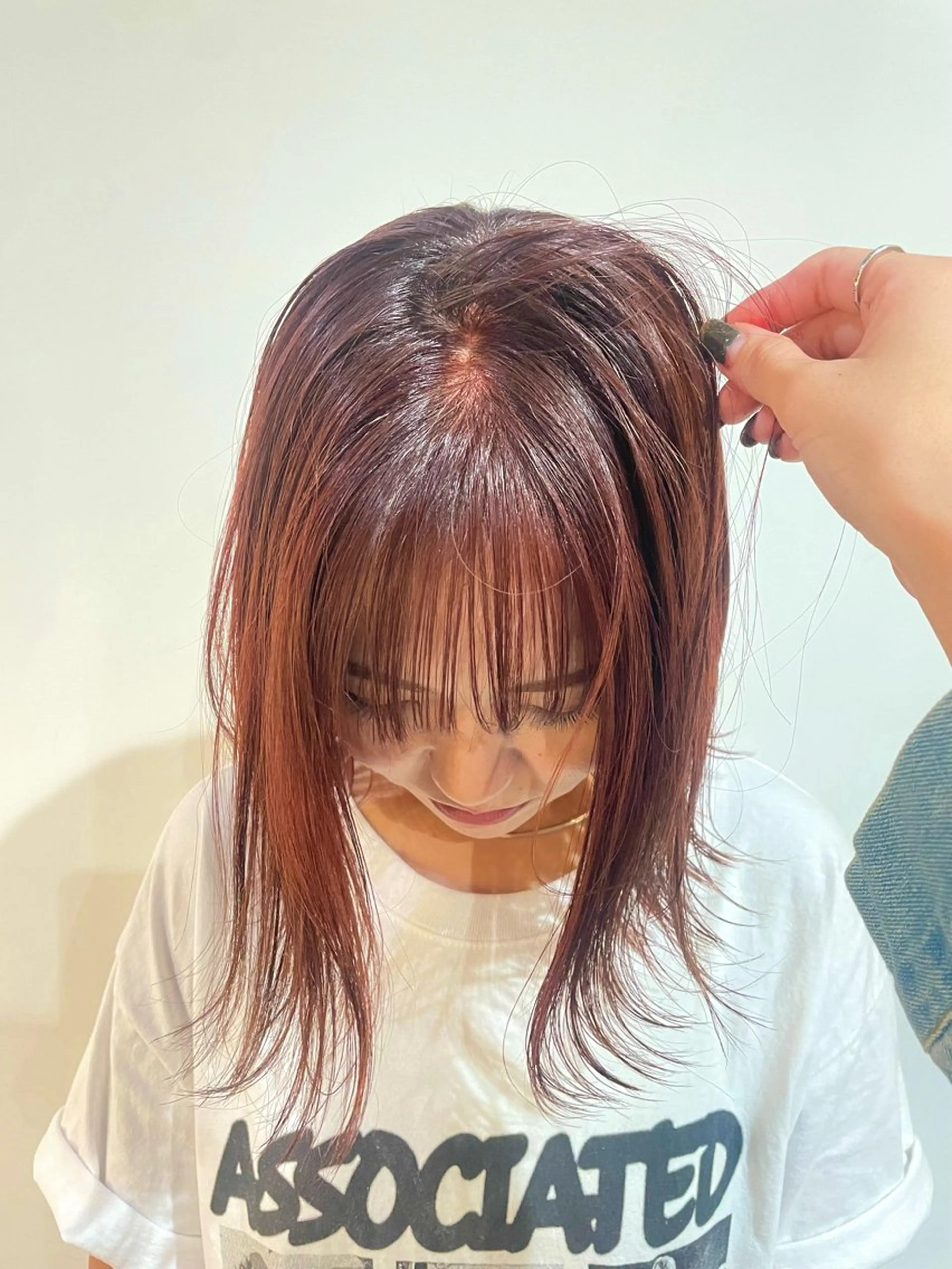 カラー カット ヘアカラー cipre 瑞稀のヘアスタイル