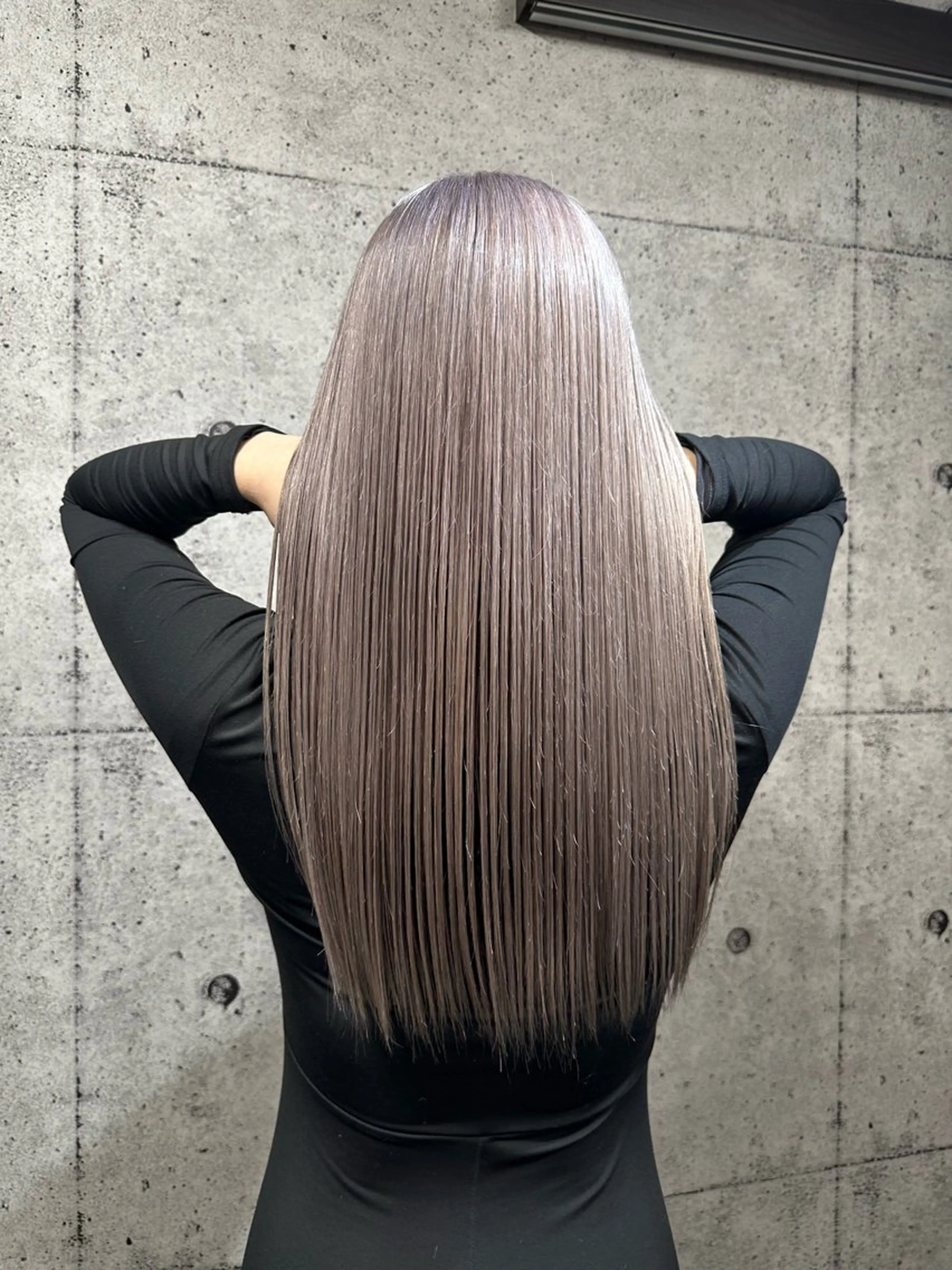 セミロング カラー ヘアカラー トリートメント ハイトーン/ブリーチ カラー/SHOGOのヘアスタイル