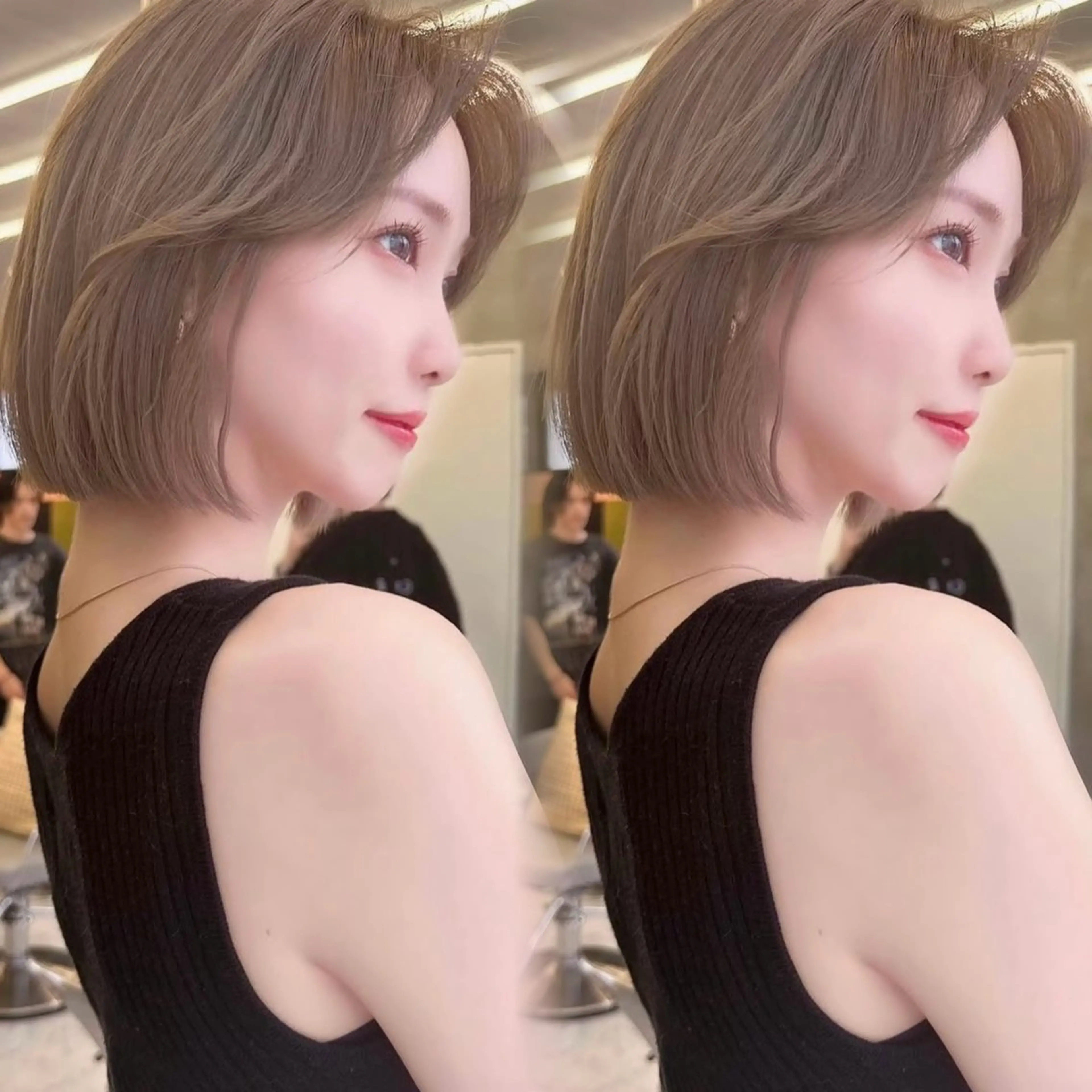 ✨️12月当日限定✨️💎韓国水光カラー💎透明感カラー＋【高補修TOKIOトリートメント】🫧うるツヤ水光髪に✨の写真