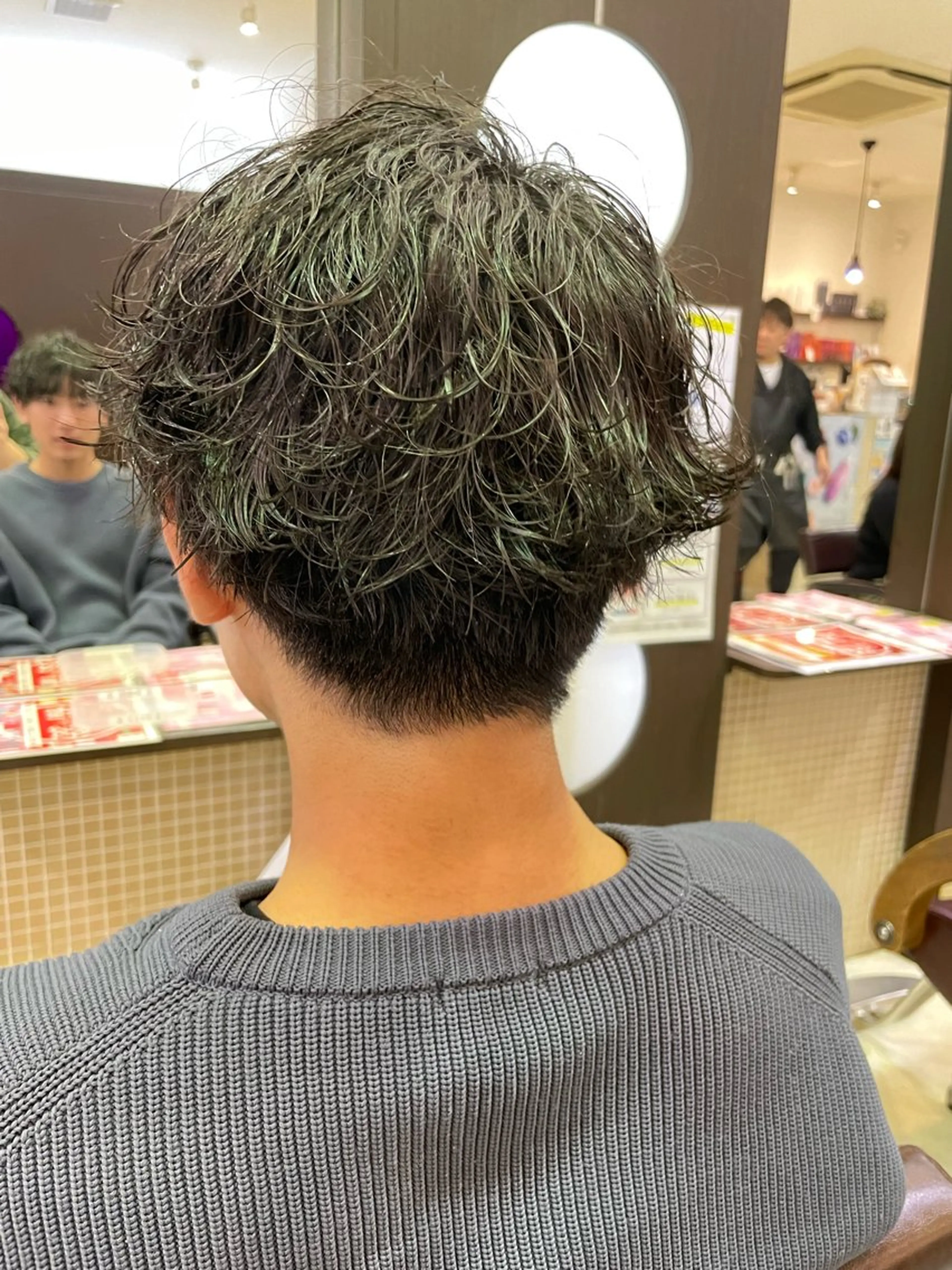 パーマ メンズ 柿沼  洸太のヘアスタイル