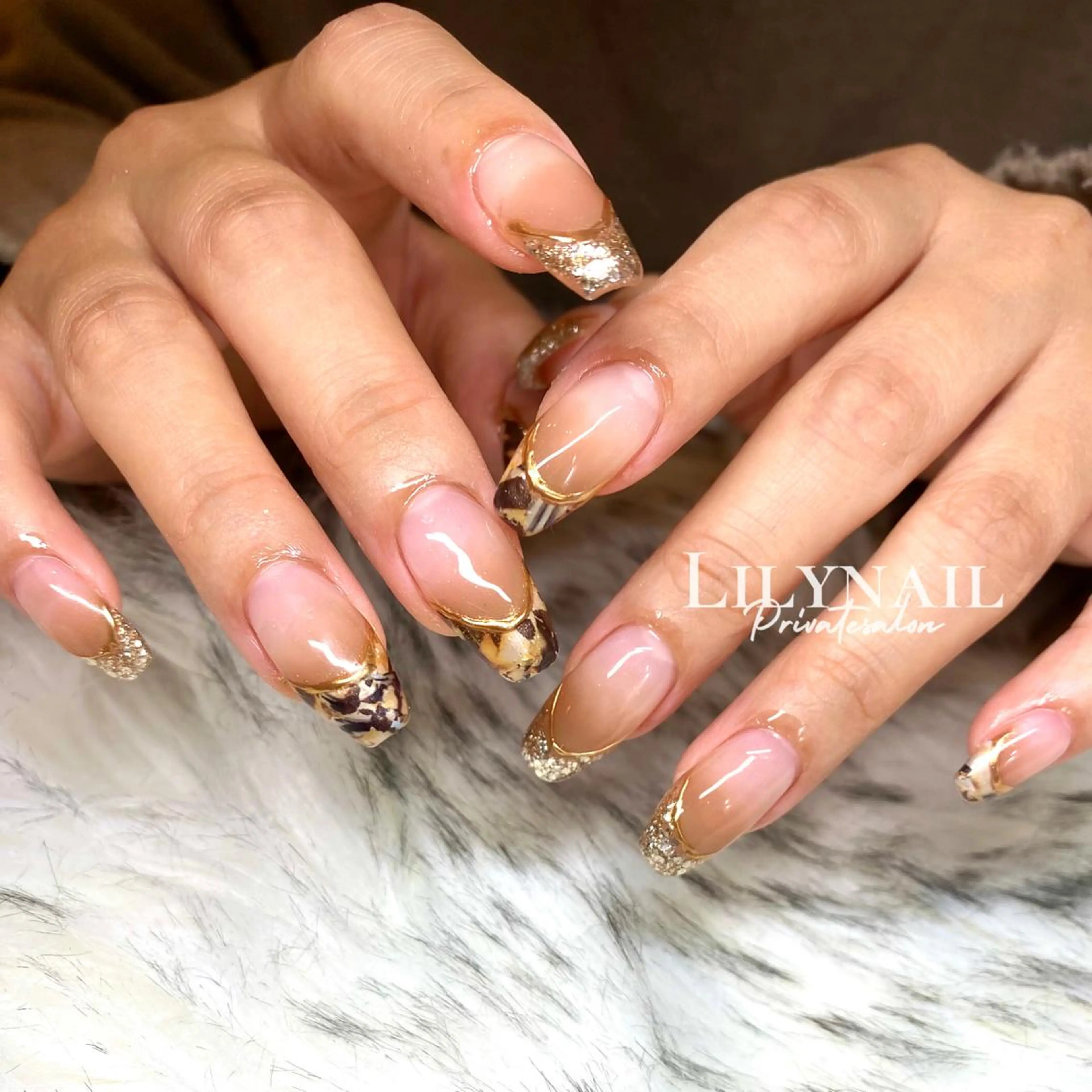 ネイル ハンドネイル #Lilynail ﾊﾙｶのネイルデザイン