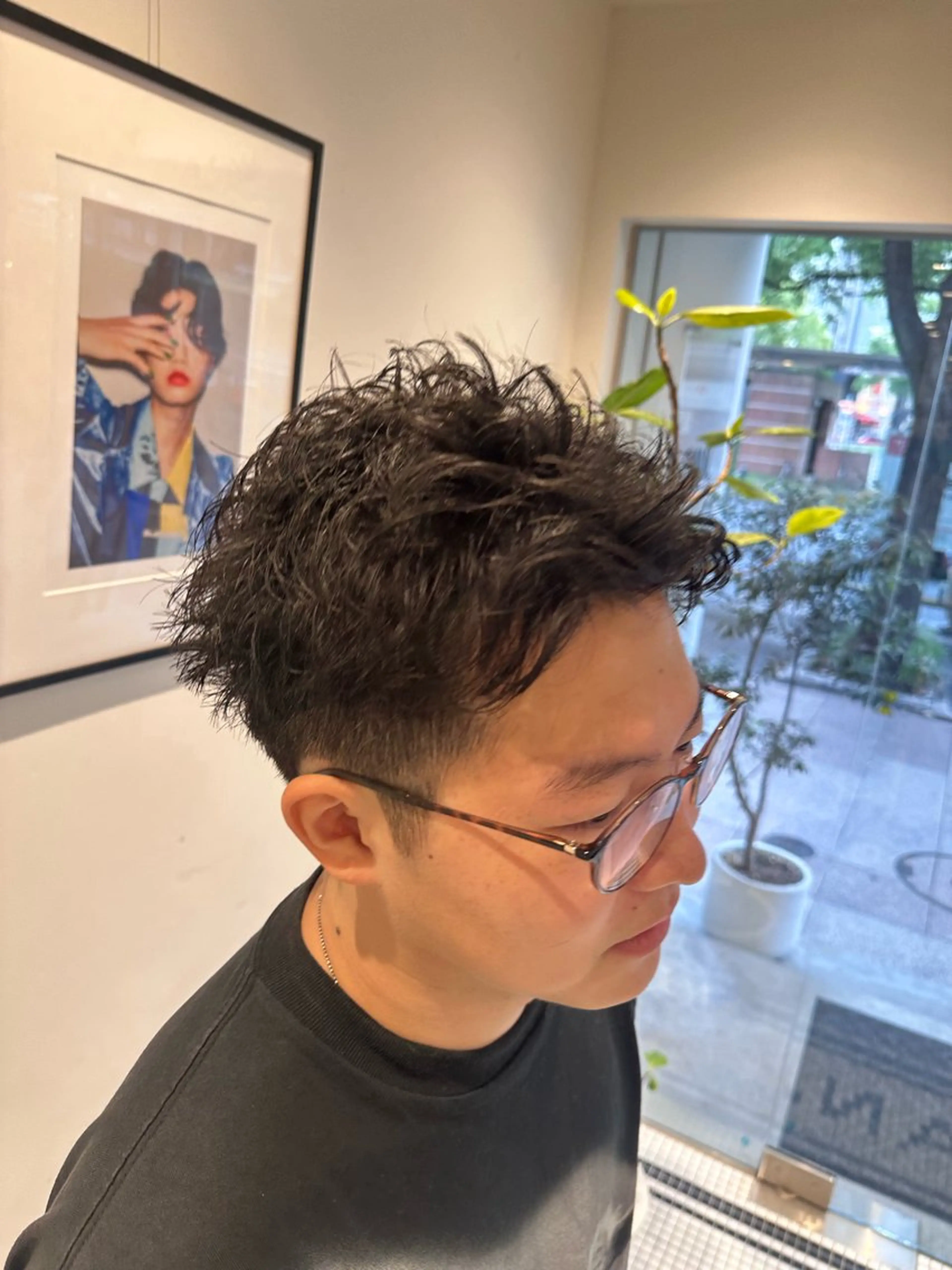 ショート メンズ カット 井村 晃琉のヘアスタイル