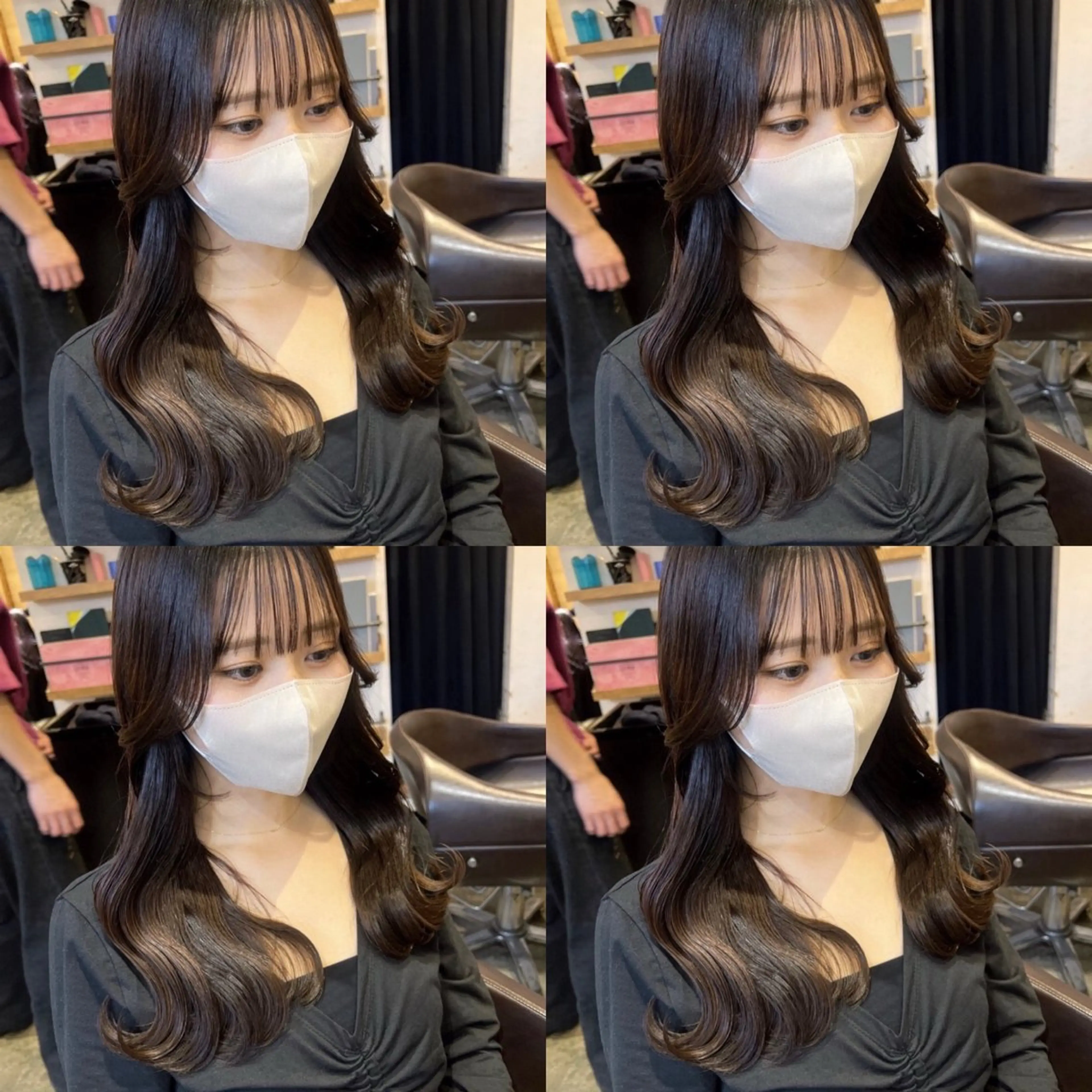 ロング ヘアアレンジ ヘアセット 🎀韓国ヘア/ 髪質改善 このは🎀のヘアスタイル