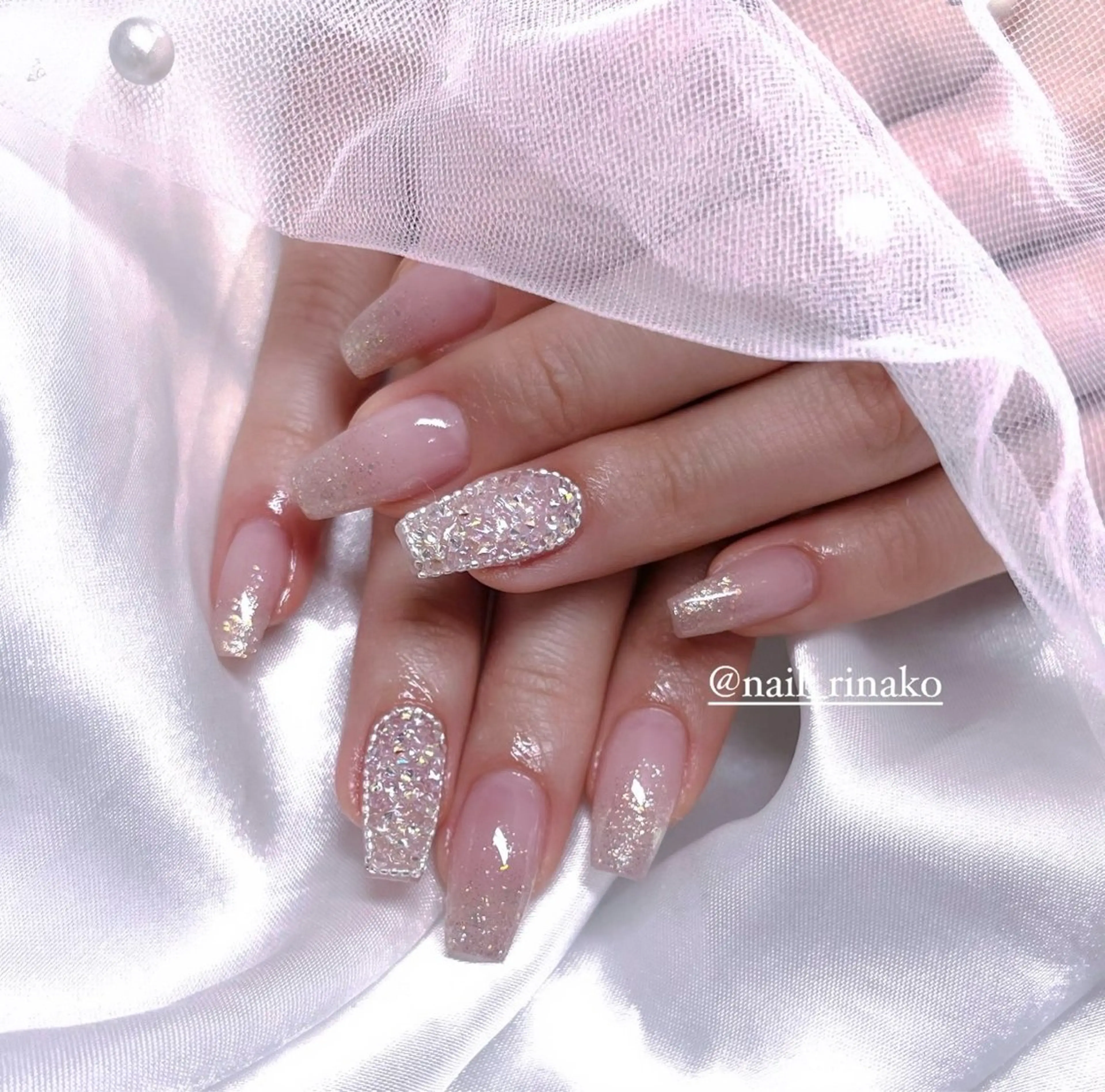ロング un.　private nail salon所属・Ún.private nail salonのネイルデザイン