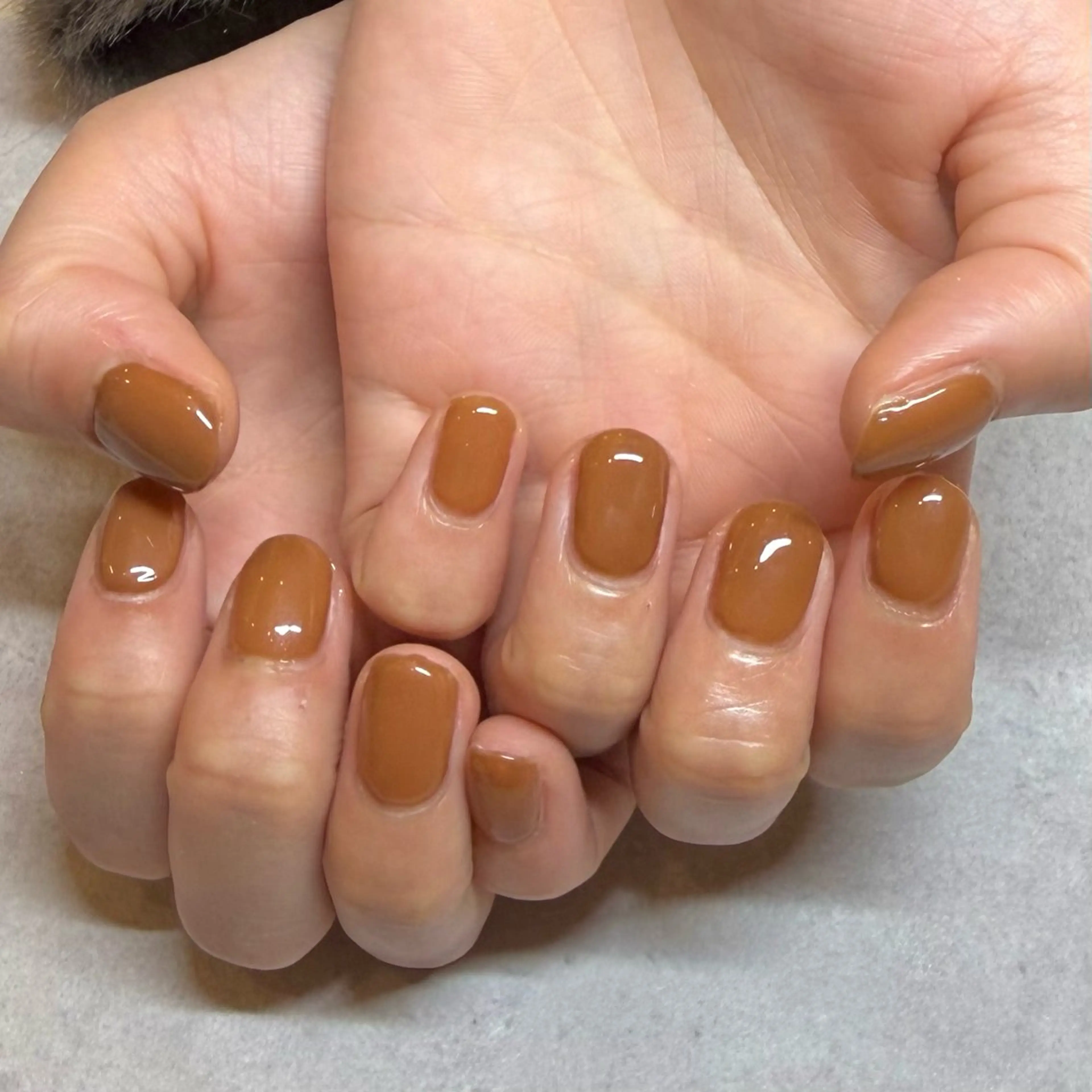 ネイル ワンカラーネイル CHOUETTE所属・CHOUETTE YUMIのネイルデザイン