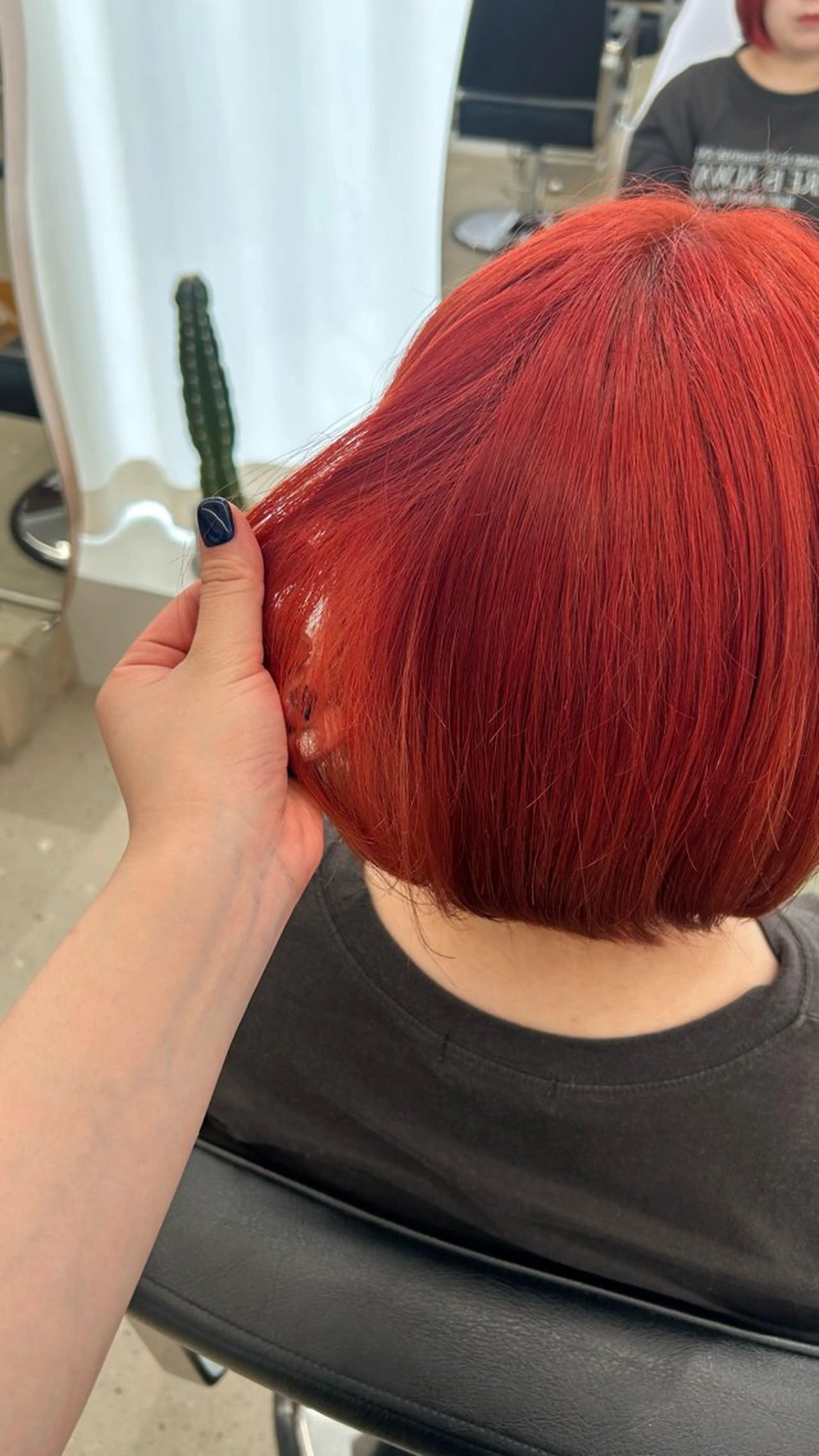 ショート カラー ブリーチ ヘアカラー 髪質改善／艶髪／ タカハシ セリナのヘアスタイル