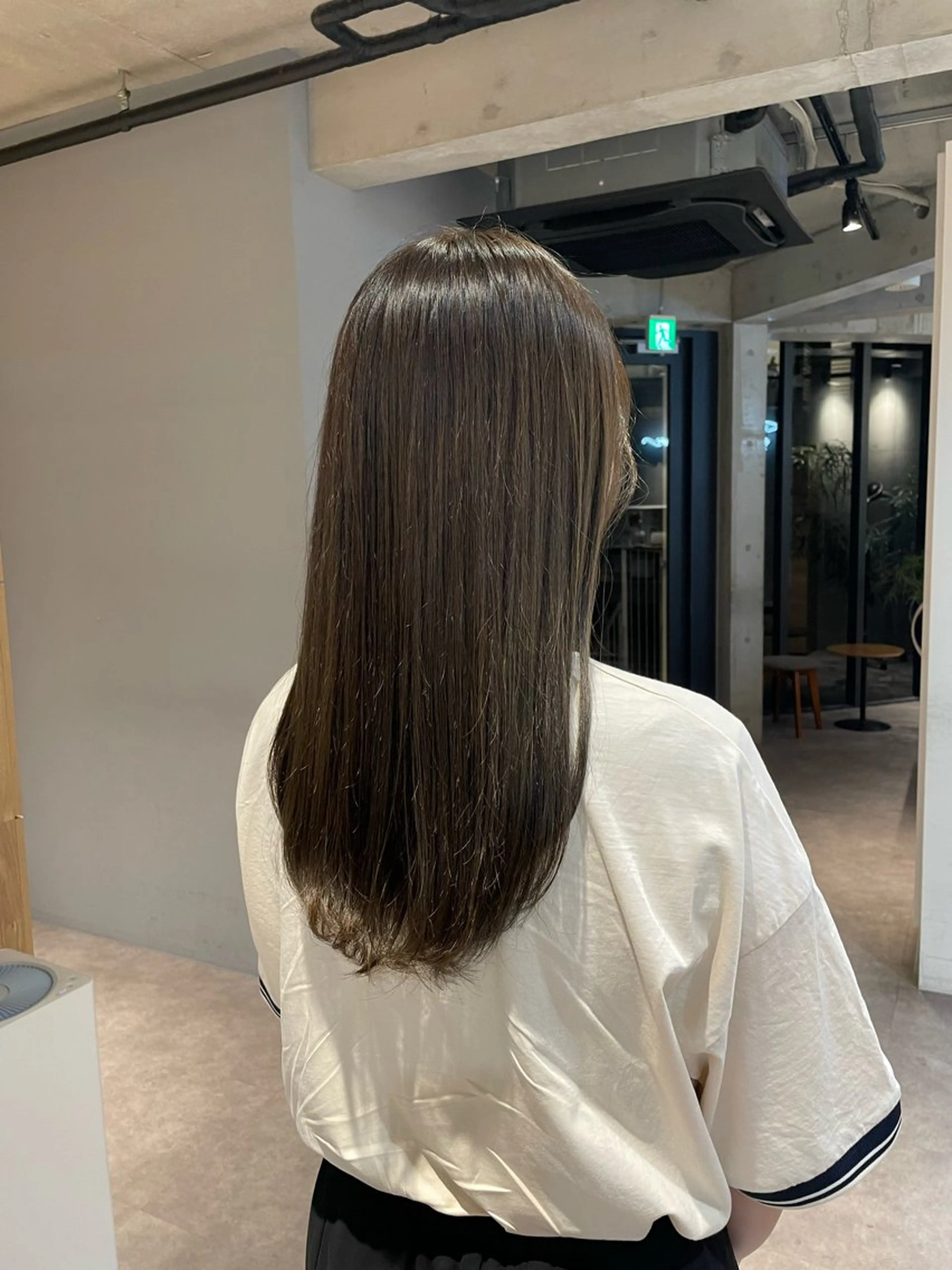 カラー オリーブカラー 葉月/ボブ/ 透明感カラー／中目黒のヘアスタイル