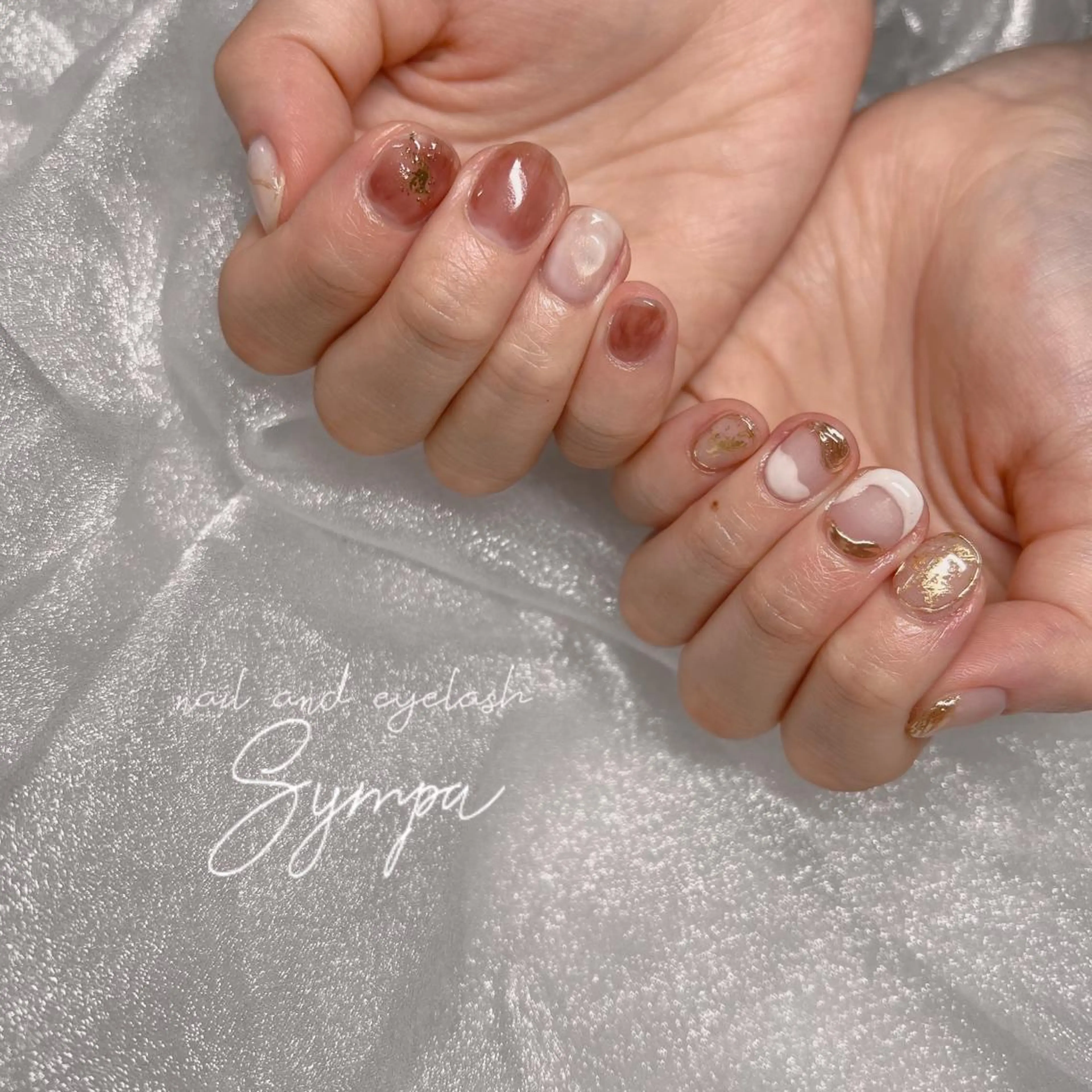 ネイル ハンドネイル Sympa:) YURIKAのネイルデザイン