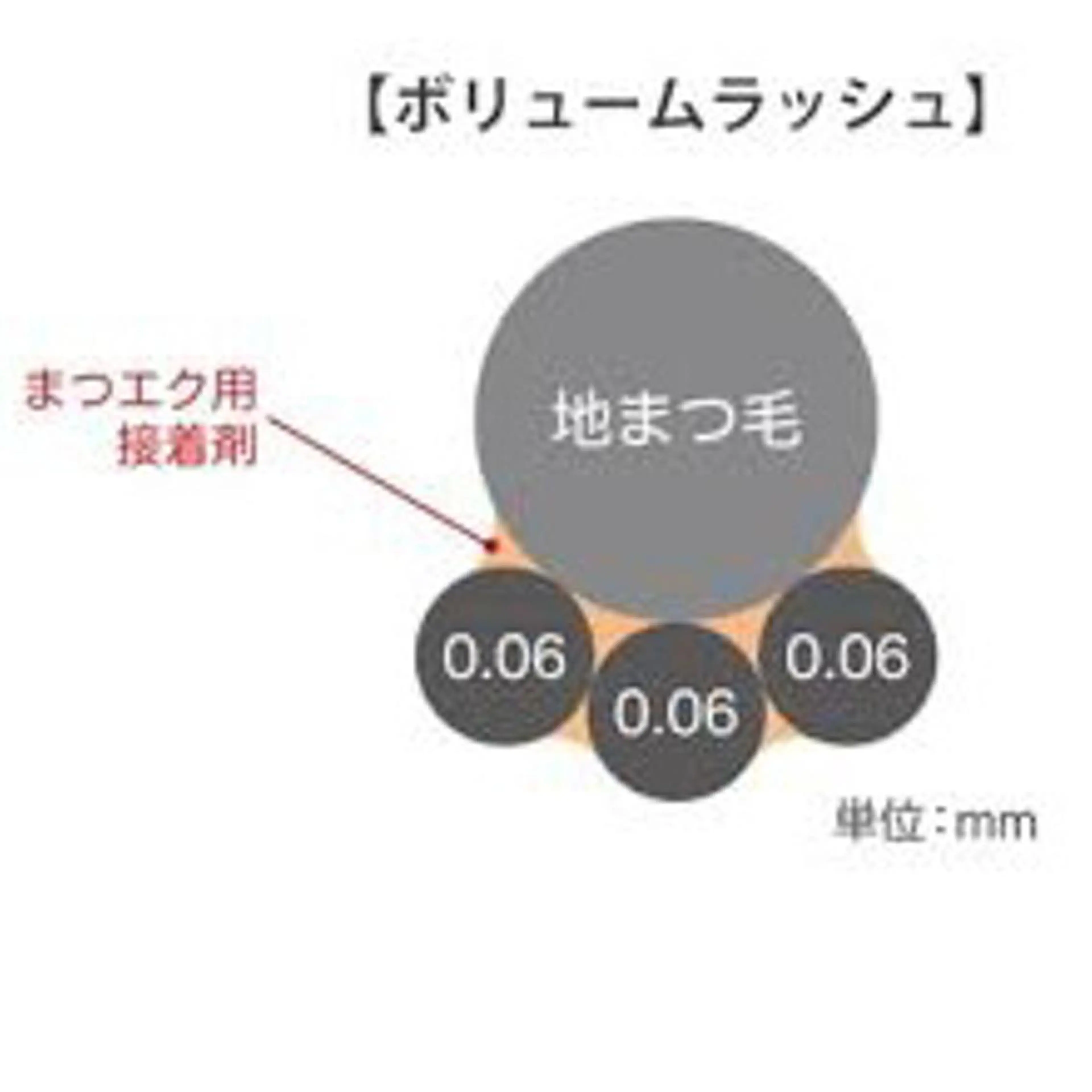 マツエク・マツパ ボリュームラッシュ Ayumi.dre 💎A《2階》のマツエク・マツパデザイン