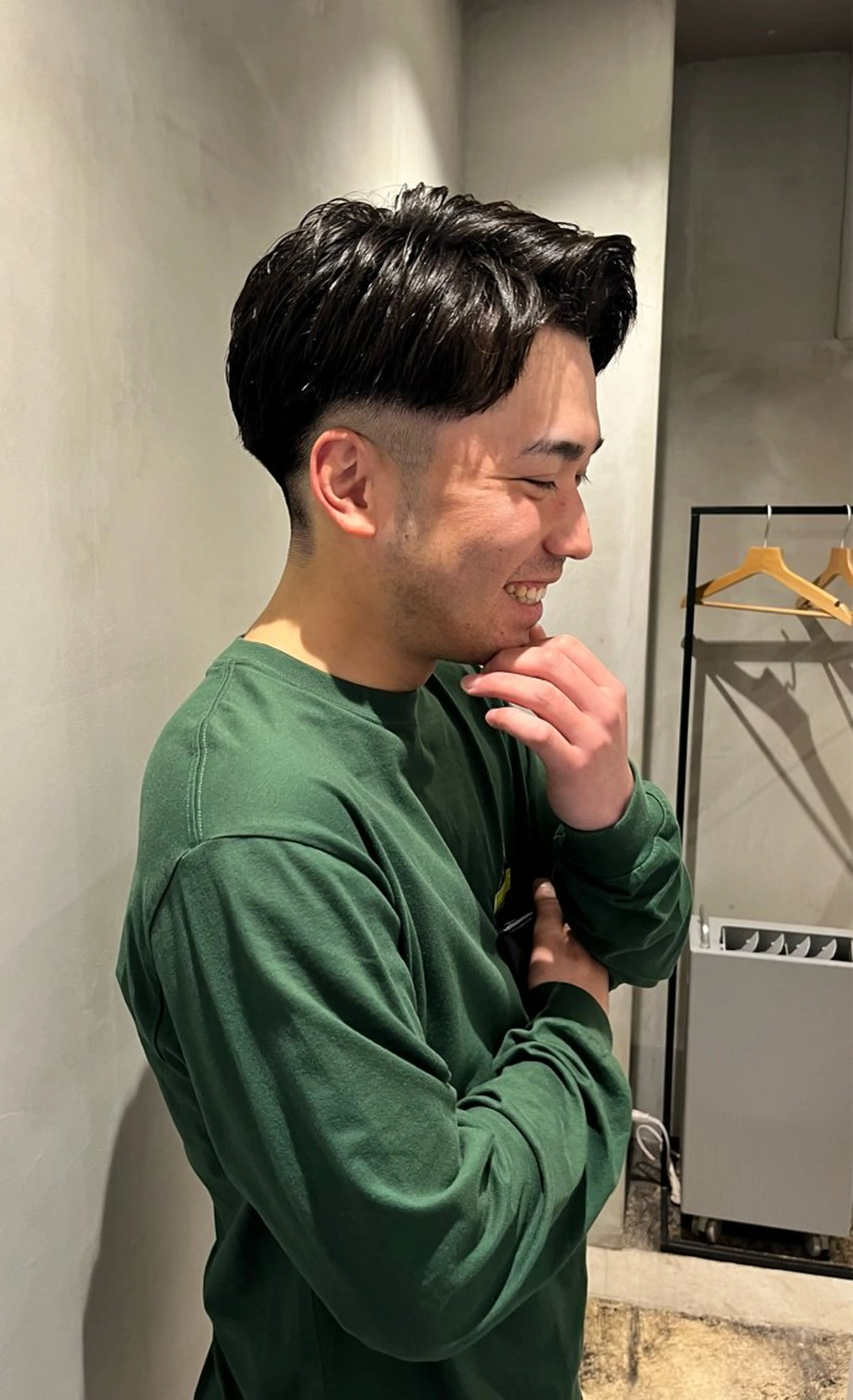 メンズ ロエ平尾山荘所属・ショート/ハイライト /平尾/薬院/綜一郎のヘアスタイル