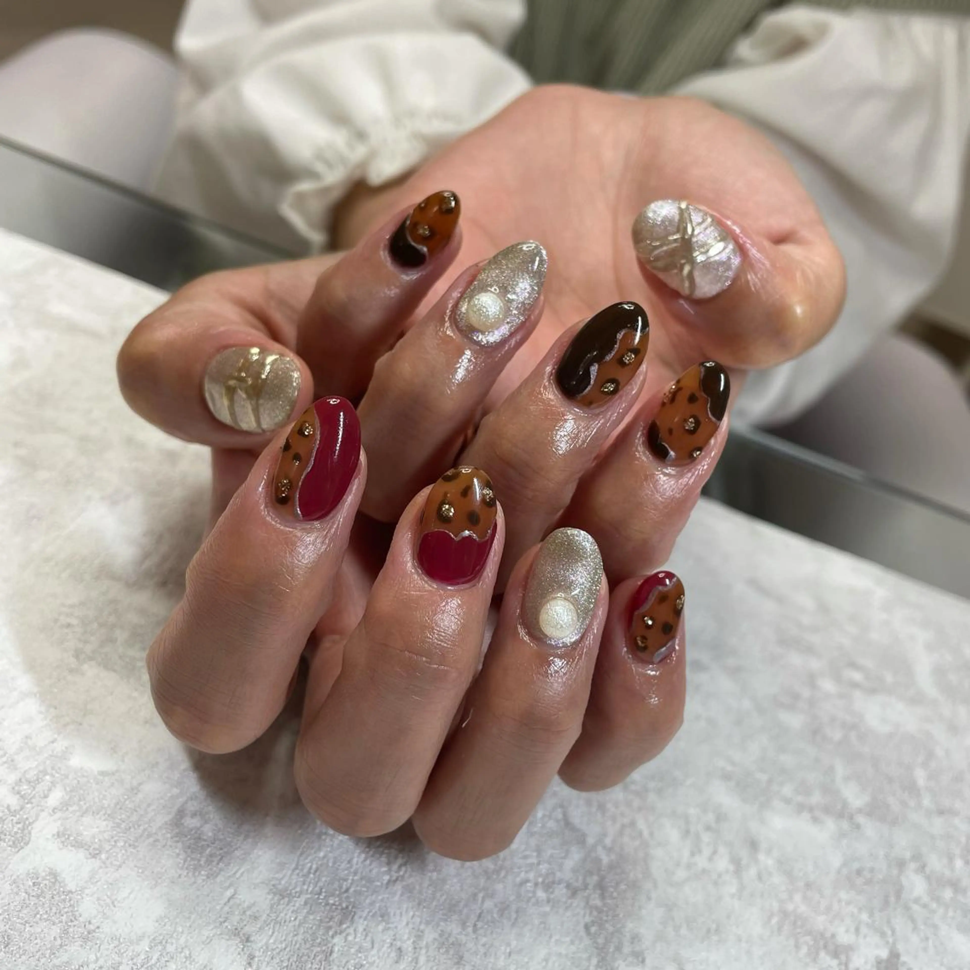 ネイル ハンドネイル うにゃねいる🌷 Mayaのネイルデザイン