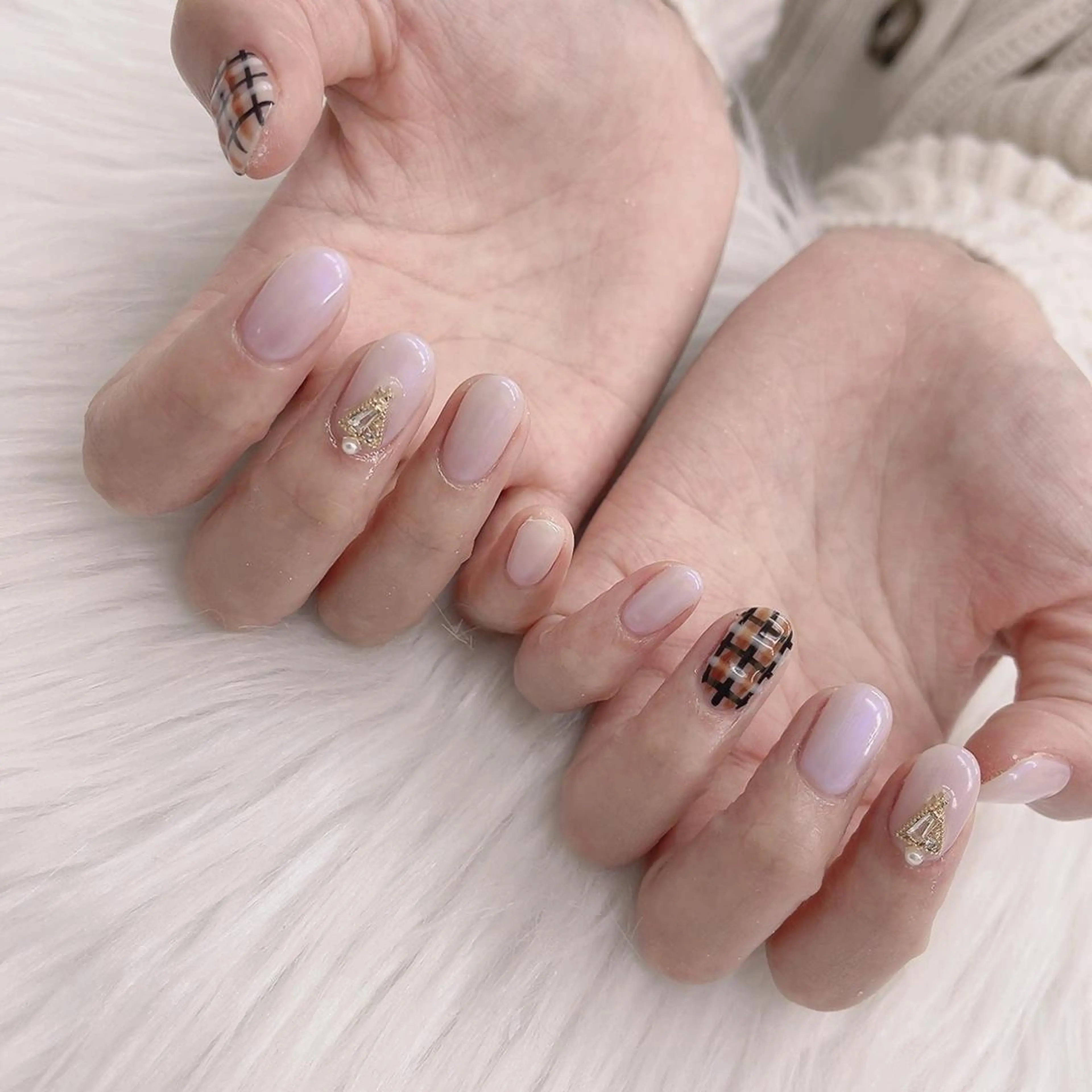 ネイル 🦋ネイルサロン ブラン🌈ゆりのネイルデザイン