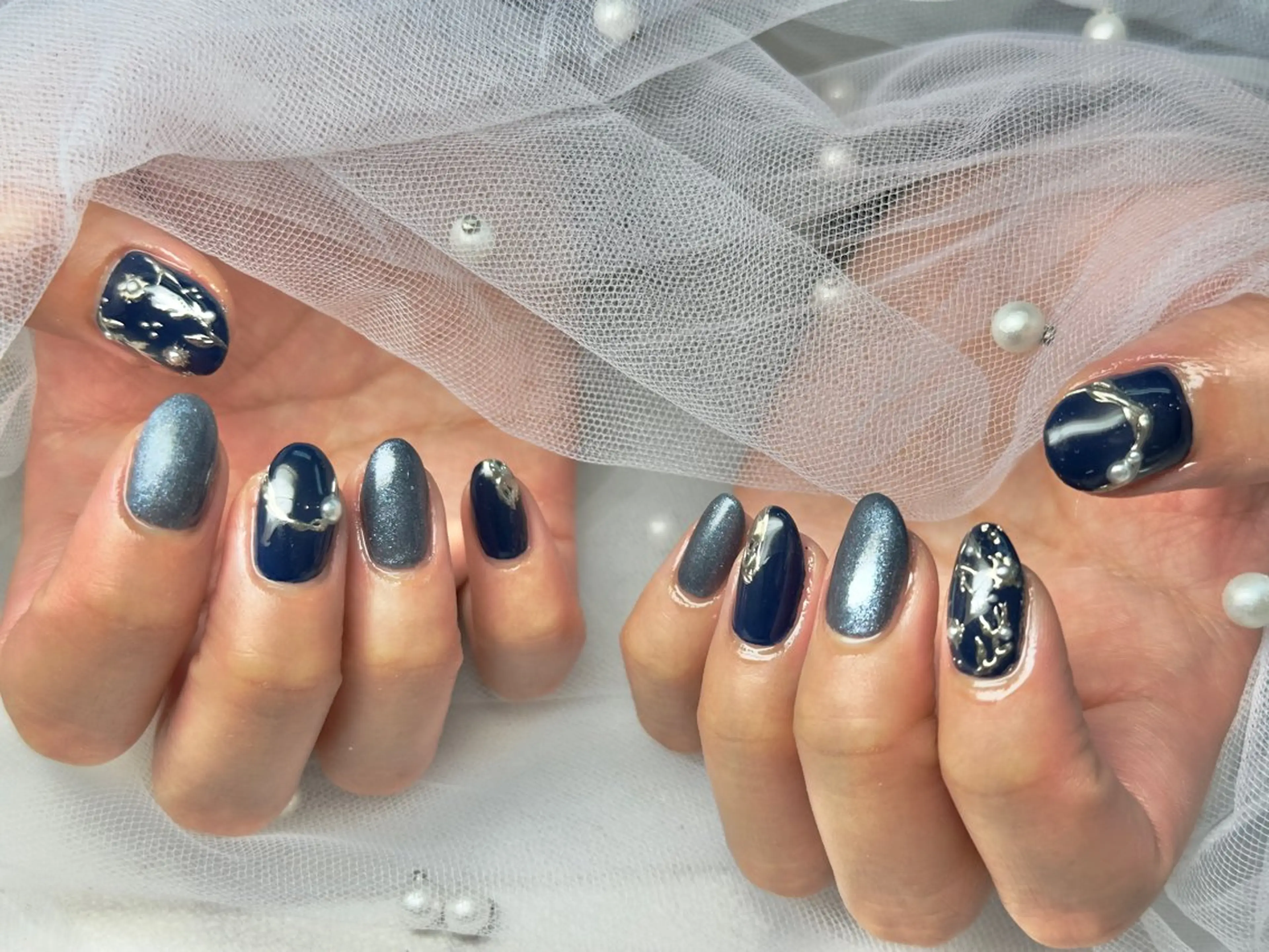 ネイル ハンドネイル Queennail 北堀江AYAのネイルデザイン