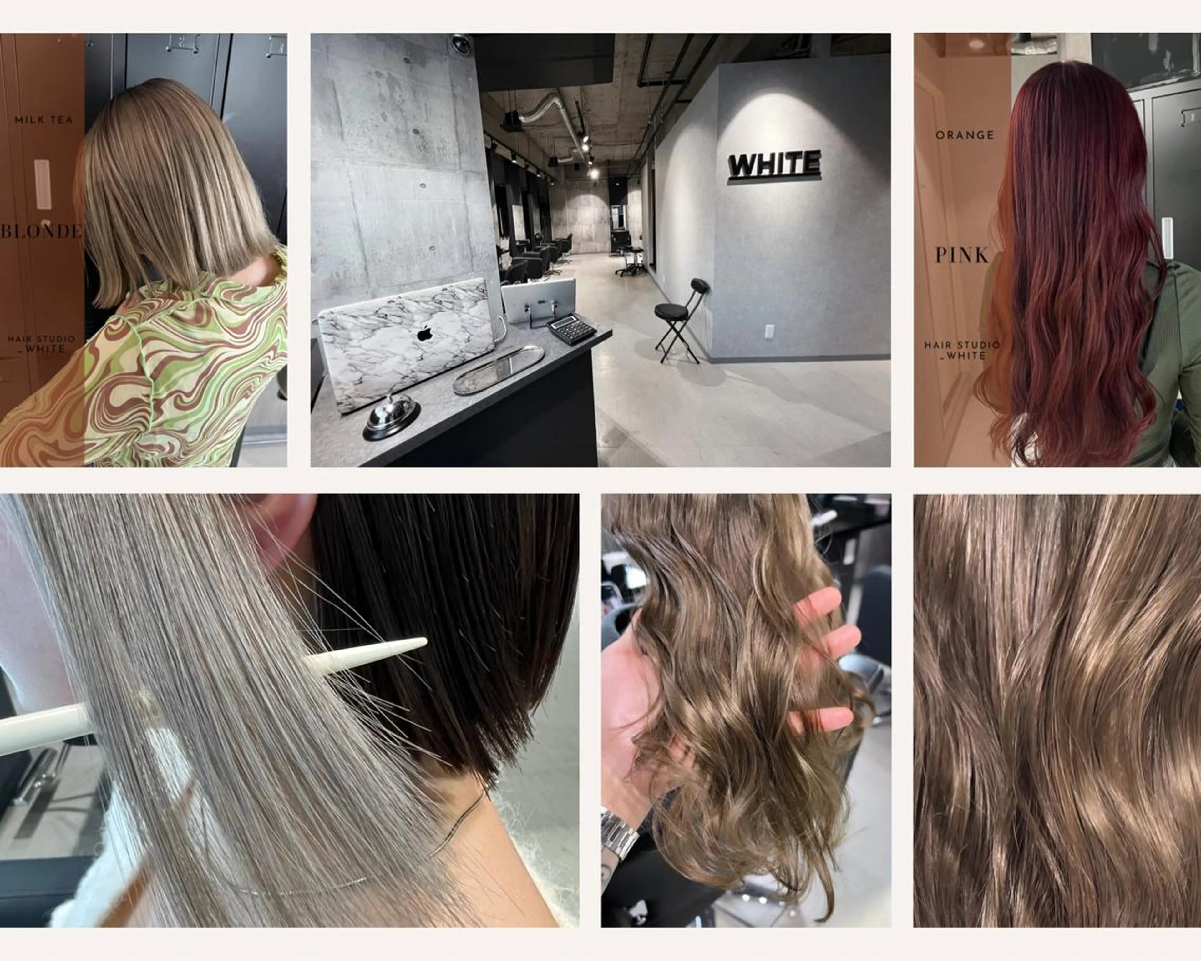ロング カラー パーマ ヘアアレンジ メンズ キッズ ネイル マツエク・マツパ アイブロウ 髪質改善_WHITE RYUSUKEのヘアスタイル
