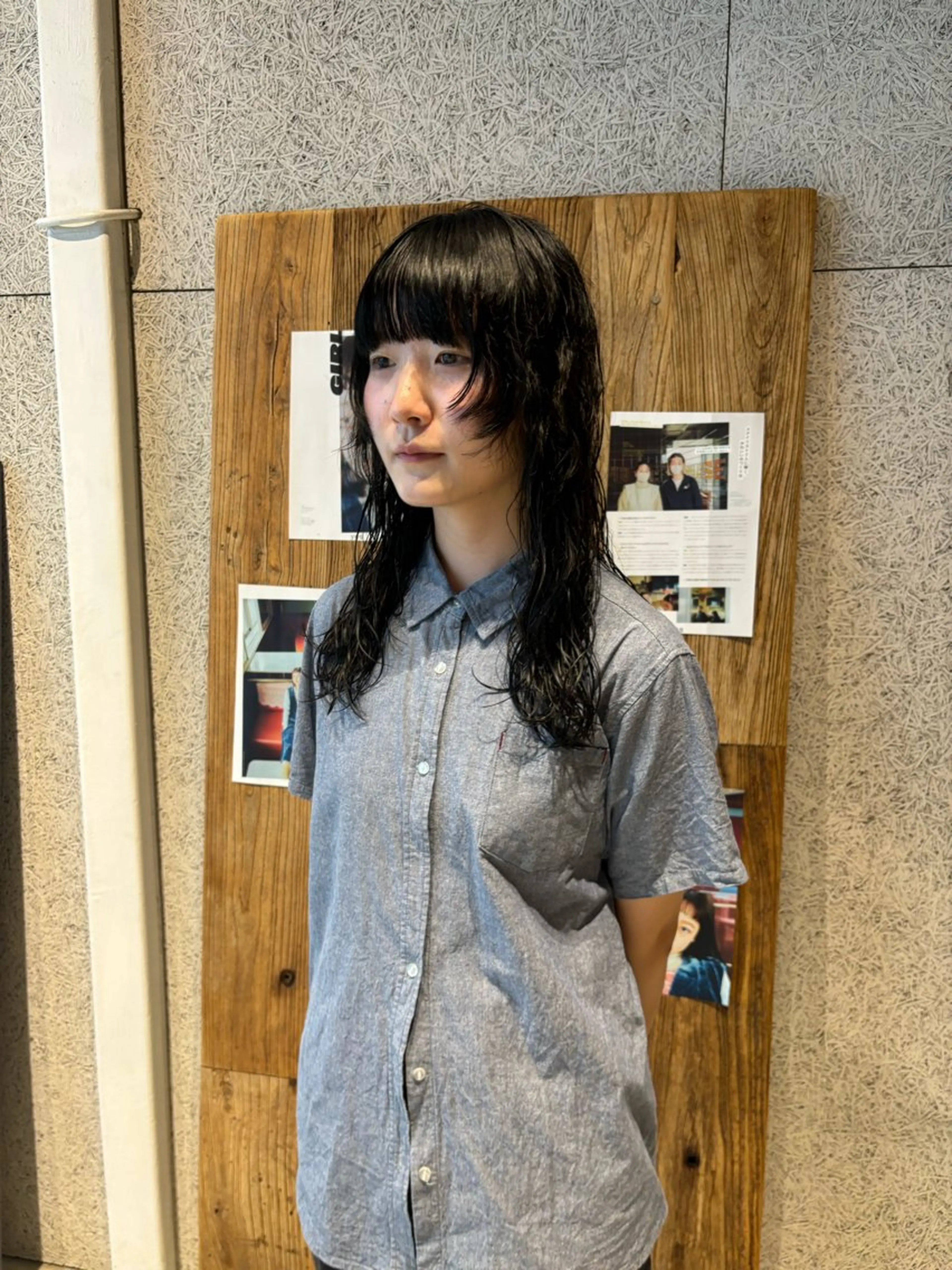 ロング パーマ iki所属・パーマstyle てるてるのヘアスタイル