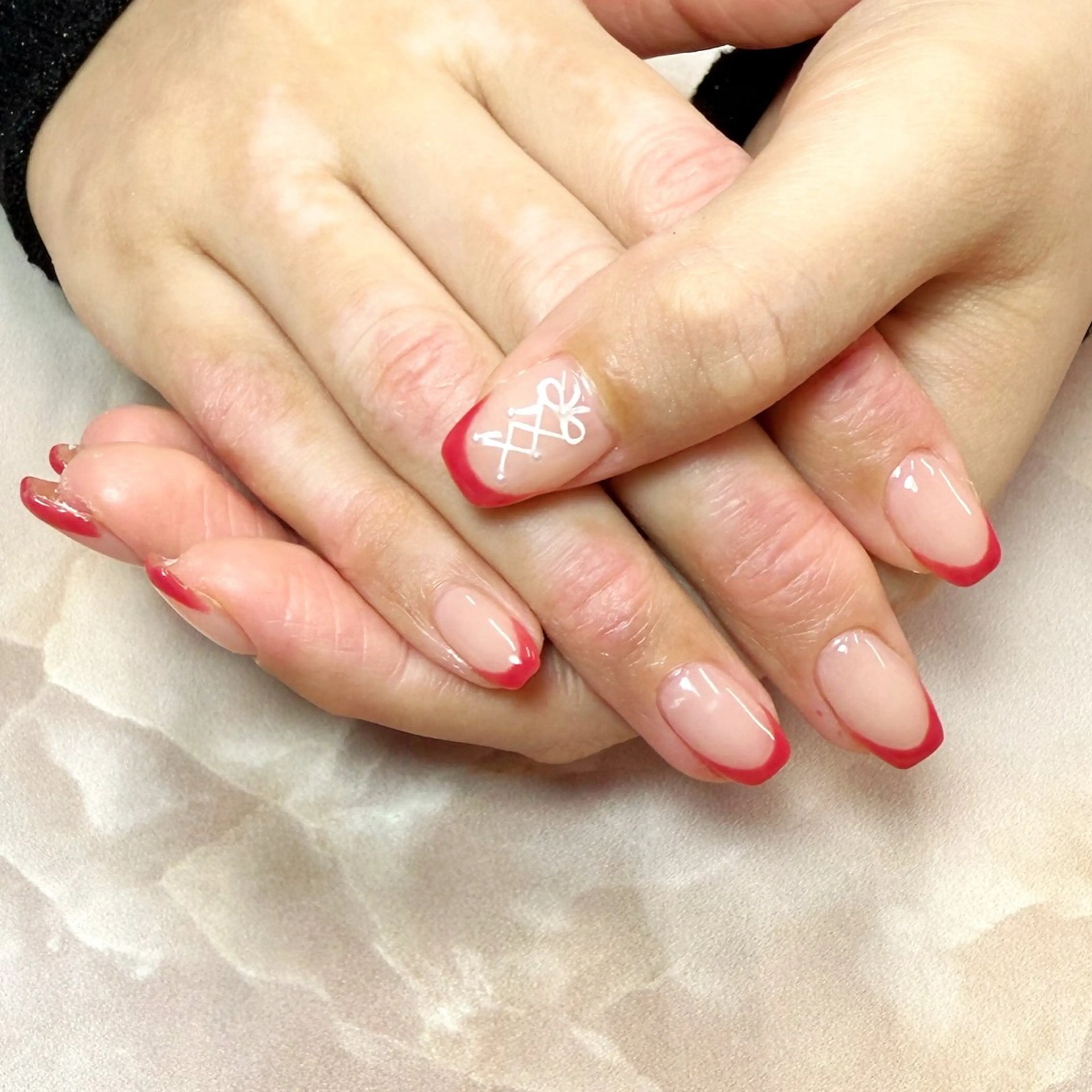 ネイル シンプルネイル ハンドネイル Rose Glass所属・Rose Glass 守山店のネイルデザイン