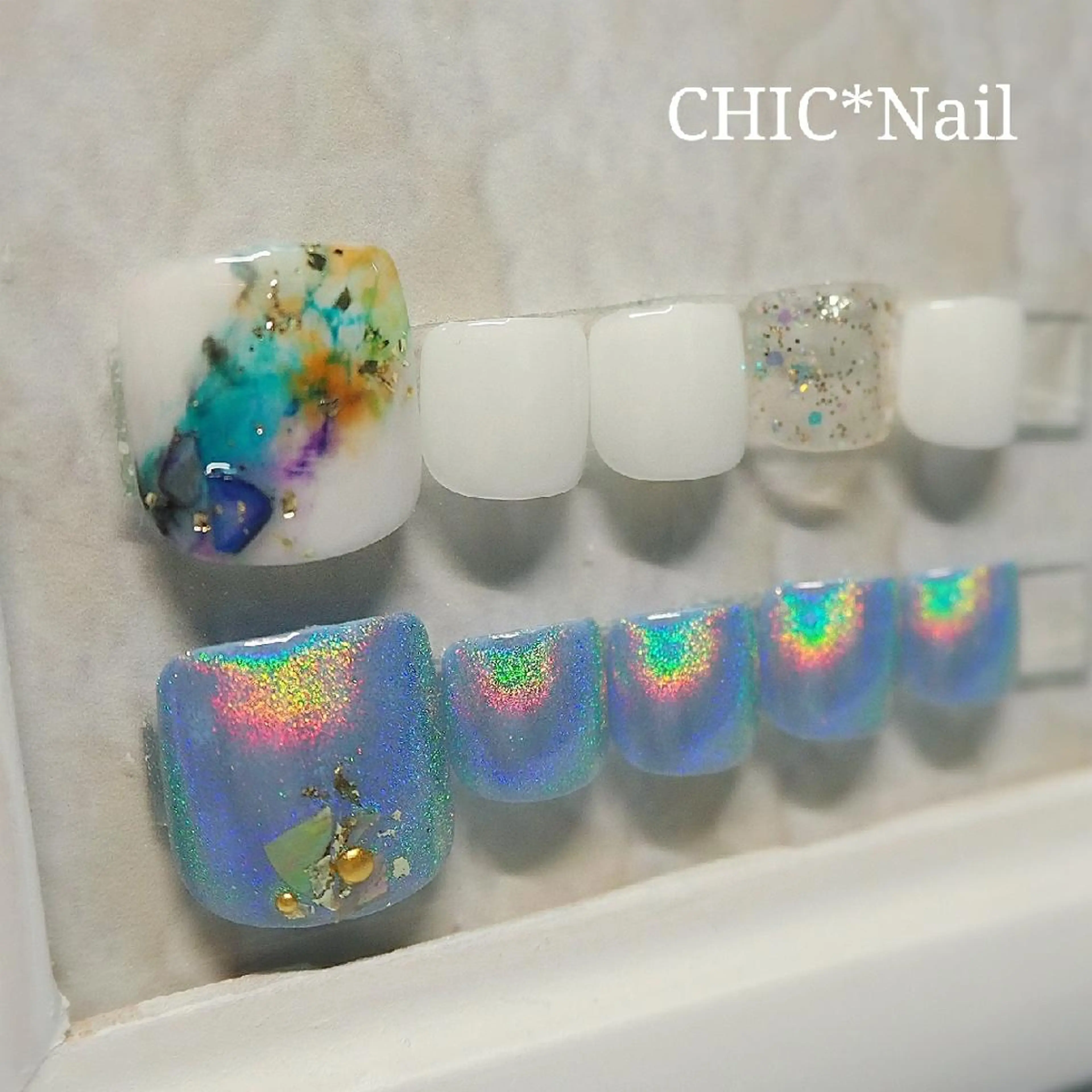ネイル フットネイル Chic. nailのネイルデザイン