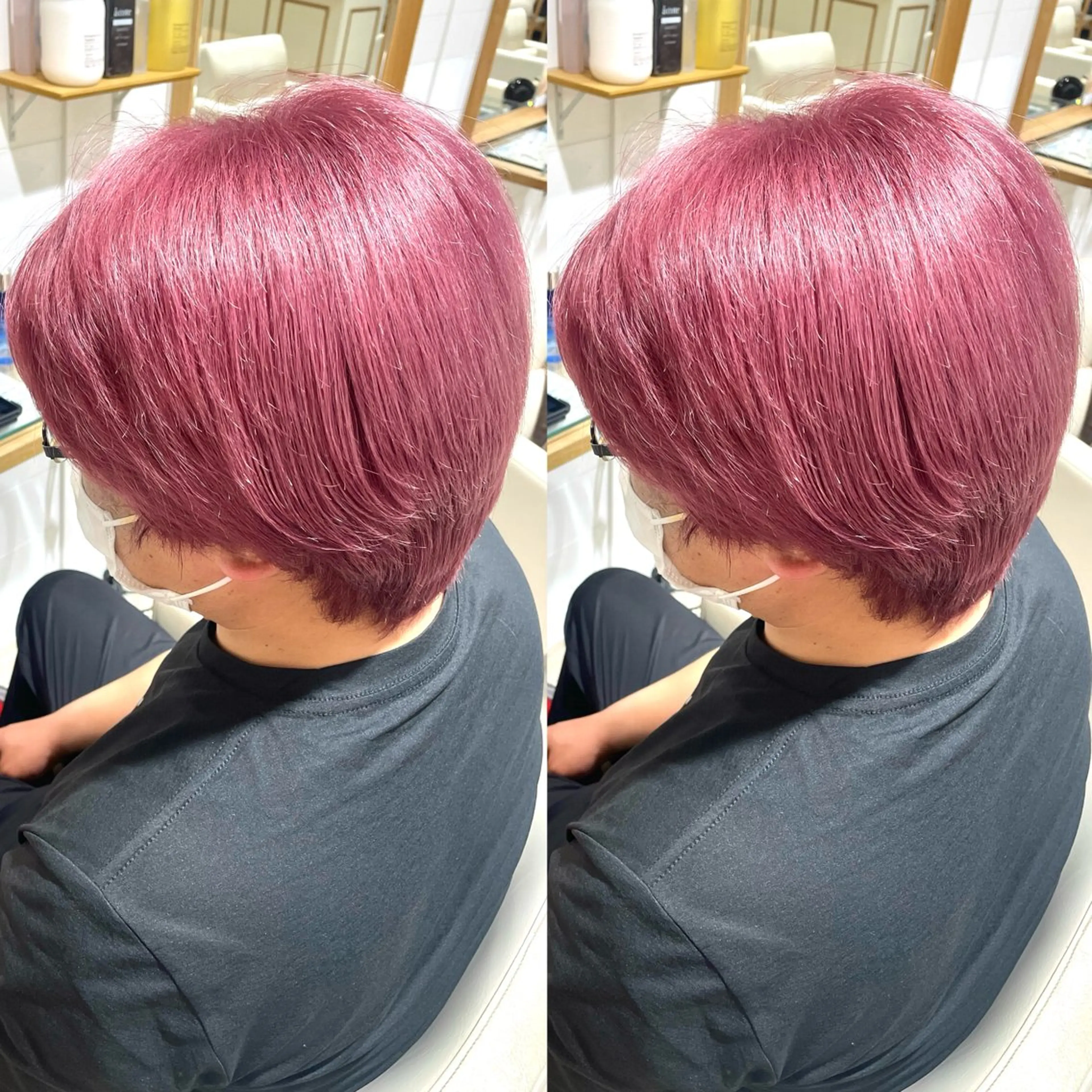 カラー メンズ ヘアカラー スズキ マリのヘアスタイル