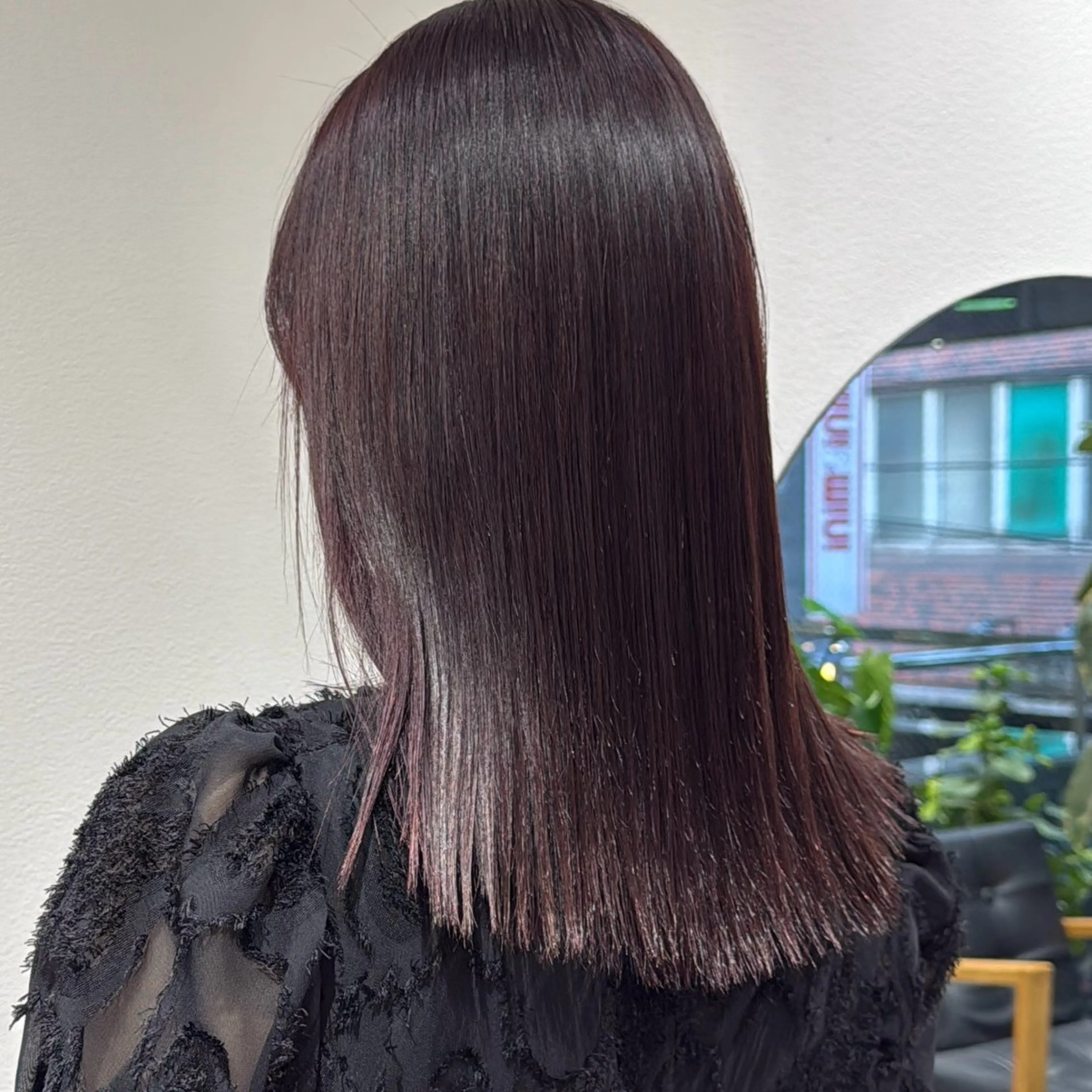 ミディアム カラー グレージュ ラベンダーカラー ラベンダーグレージュ ラベンダーグレー ヘアカラー トリートメント 🧚🏻momoka 🧚🏻【下北沢】のヘアスタイル