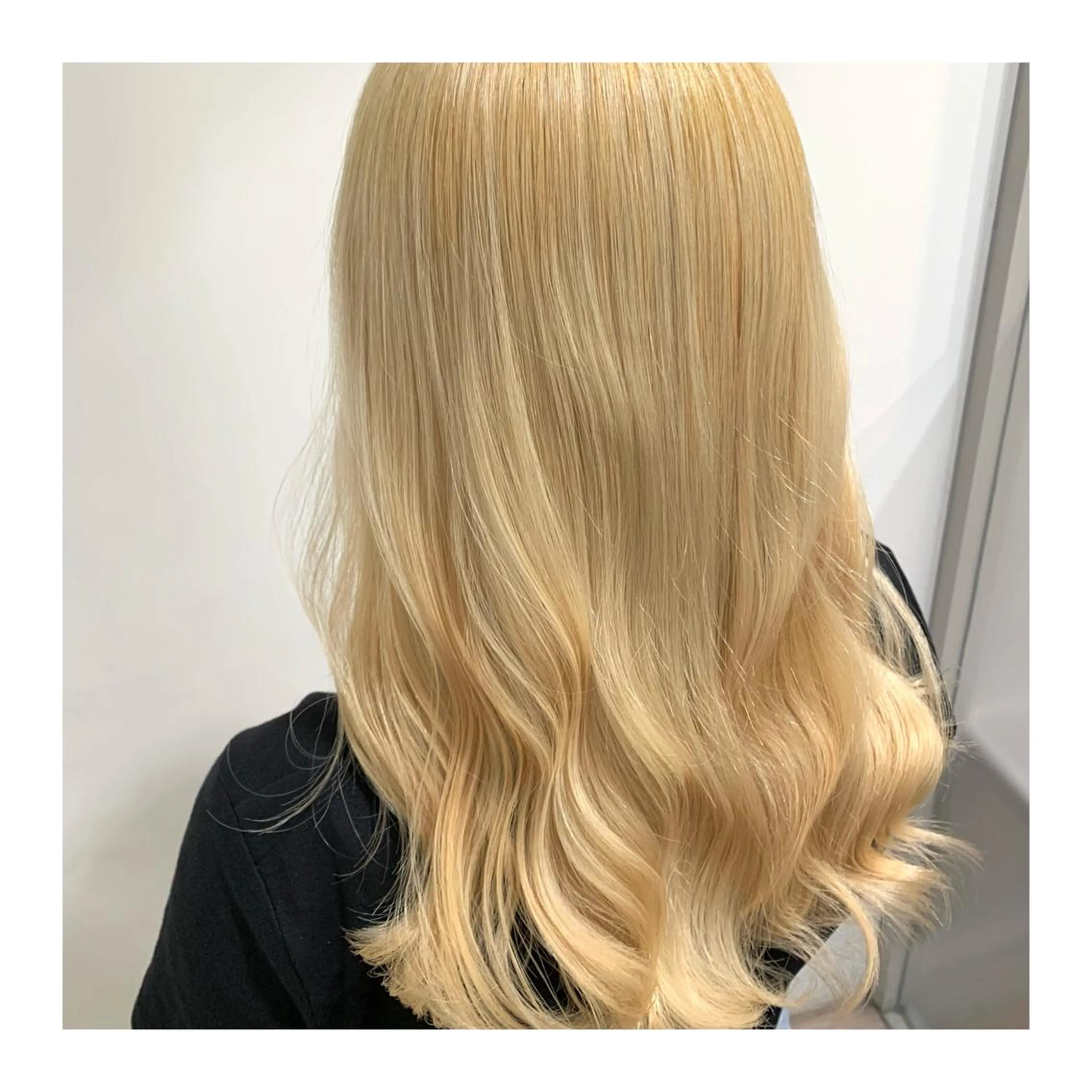ロング カラー ヘアカラー あべ ゆうかのヘアスタイル