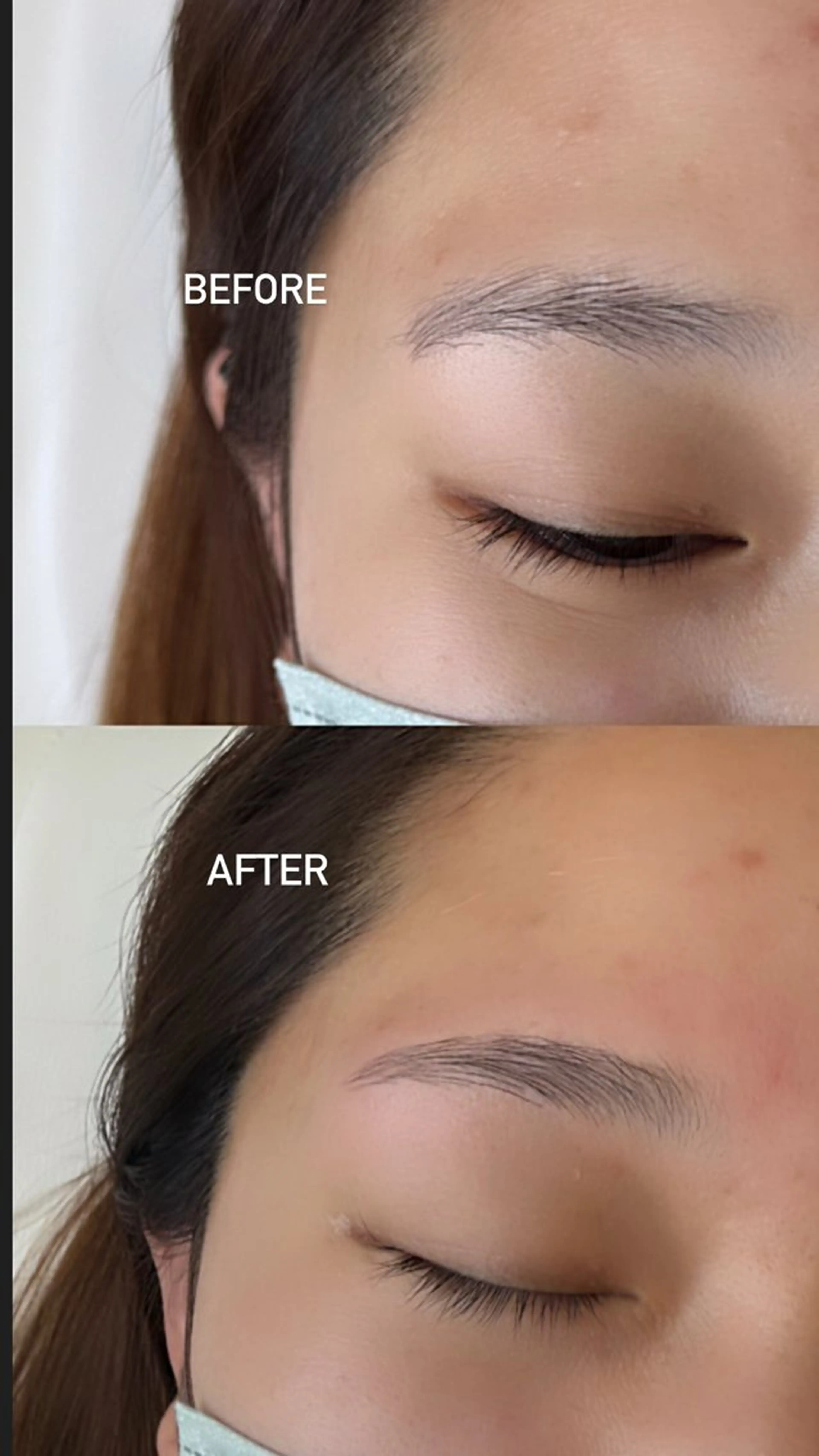 アイブロウ ワックス脱毛 眉カット その他(アイブロウ) once nailのネイルデザイン