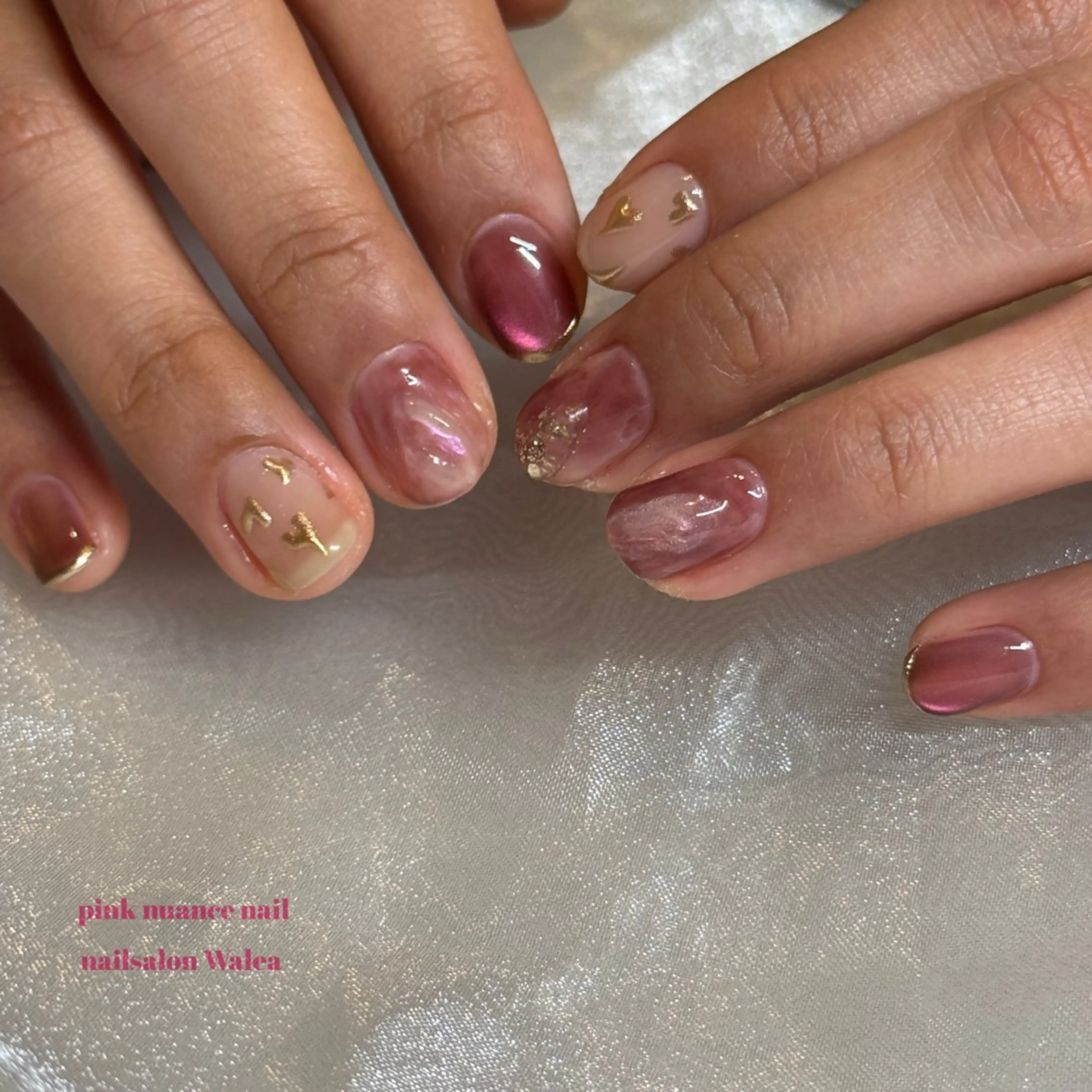 ネイル ハンドネイル nail salon waleaのネイルデザイン
