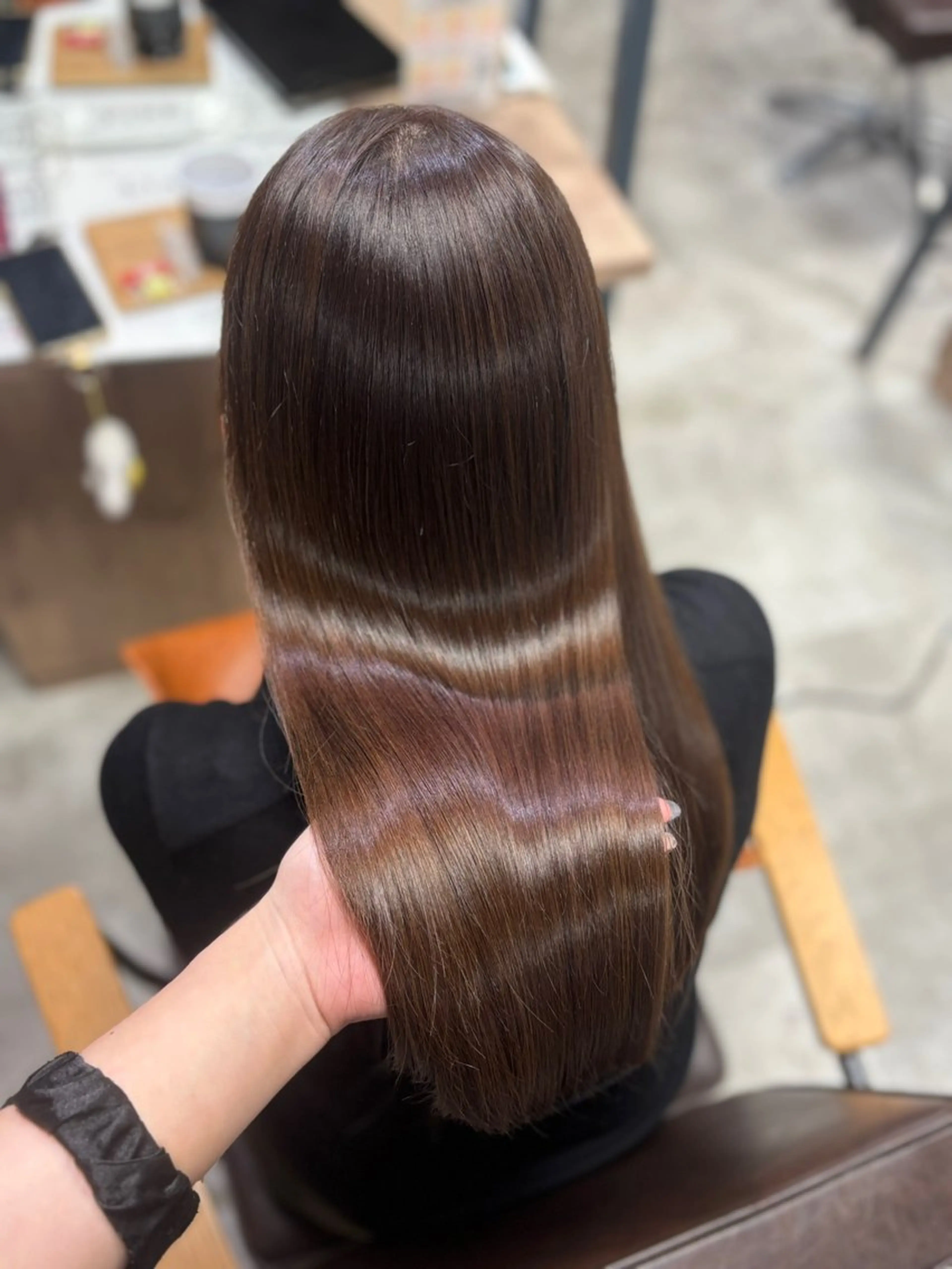 ロング カラー きょうか🩶 /艶髪/ボブのヘアスタイル