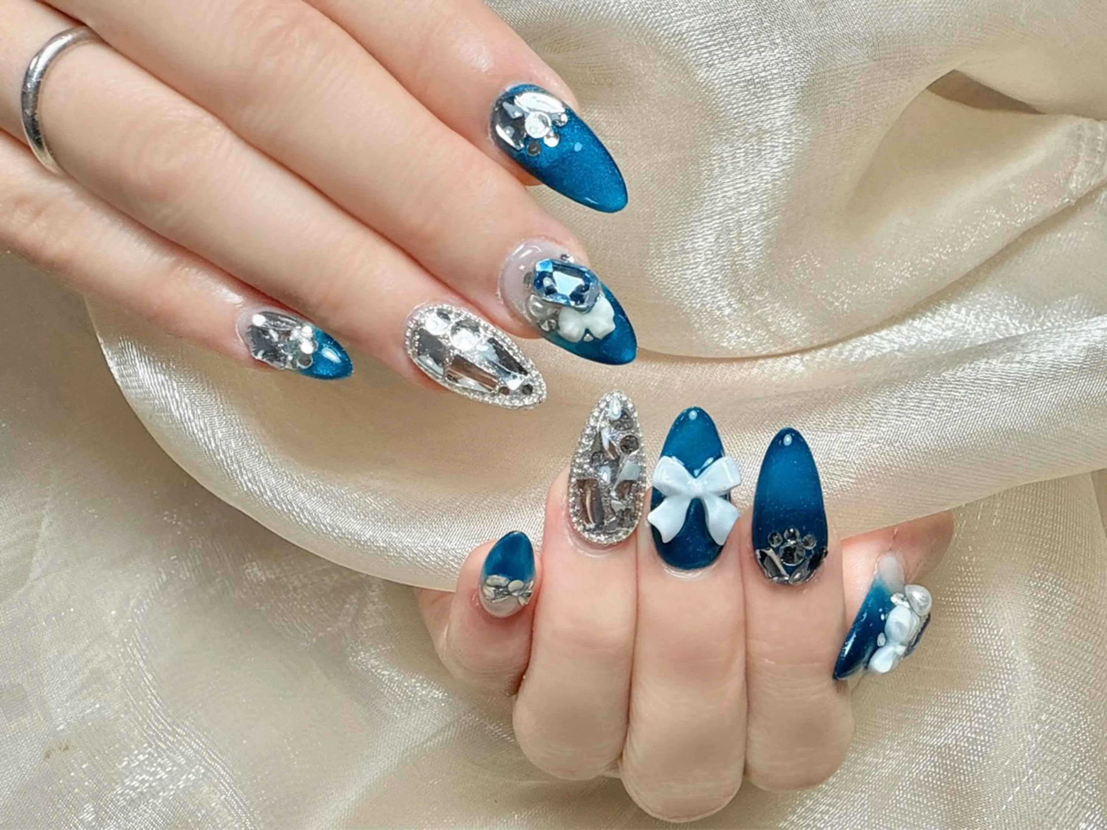 ネイル 持ち込み ハンドネイル ハンドケア L.Nail所属・L. Nailのネイルデザイン
