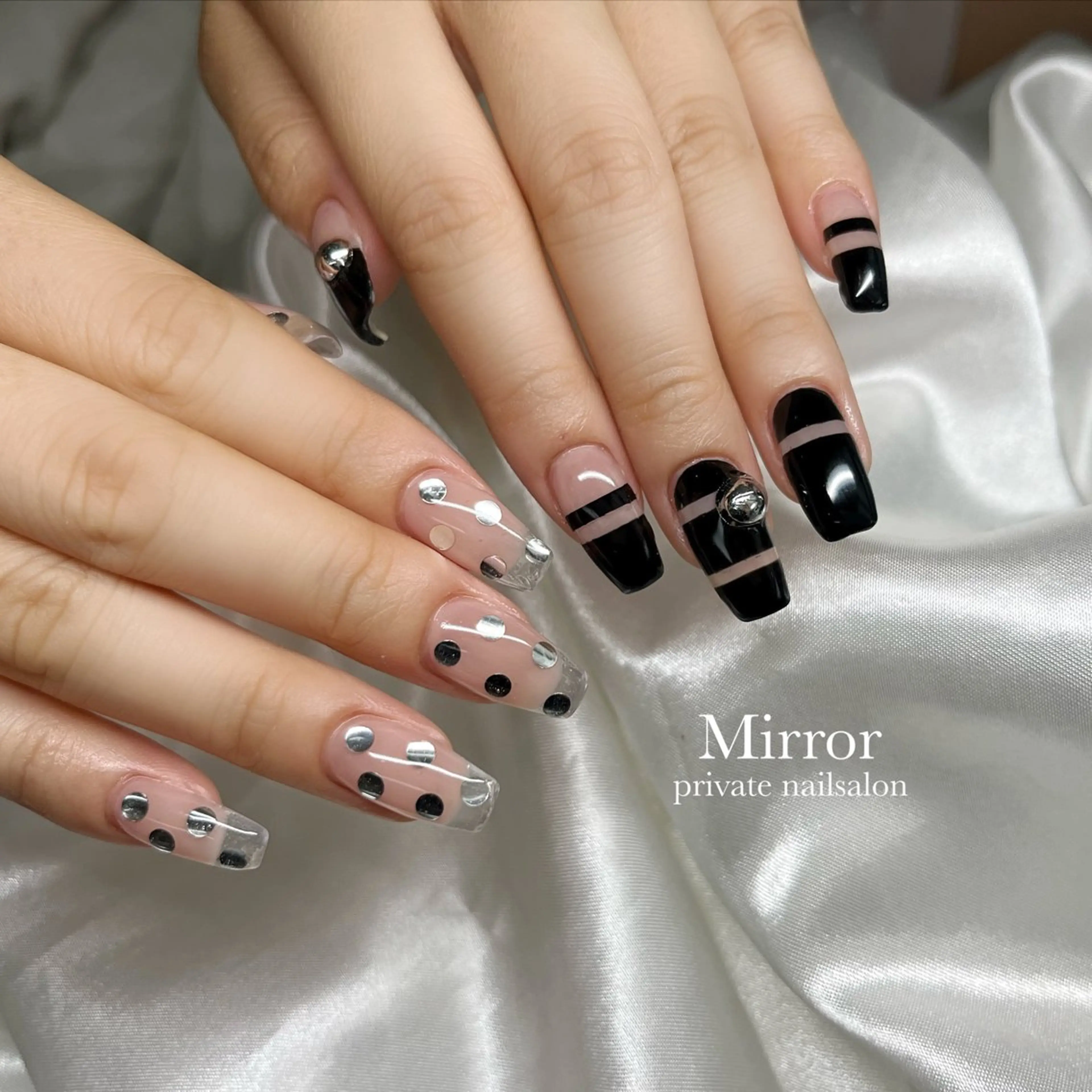 ネイル ハンドネイル nailsalon Mirrorのネイルデザイン