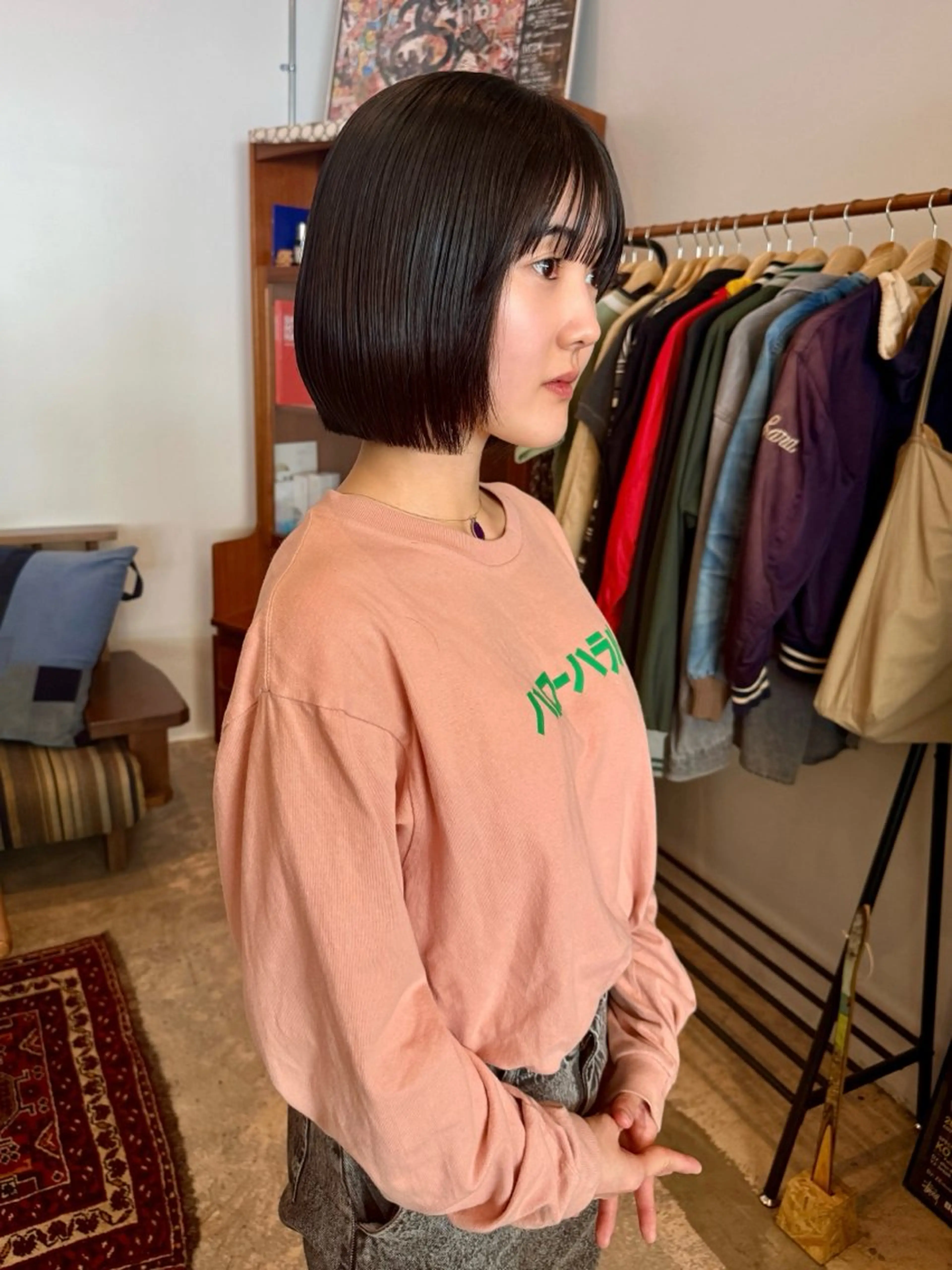 ショート yearn所属・naho✂︎bob/ layerのヘアスタイル