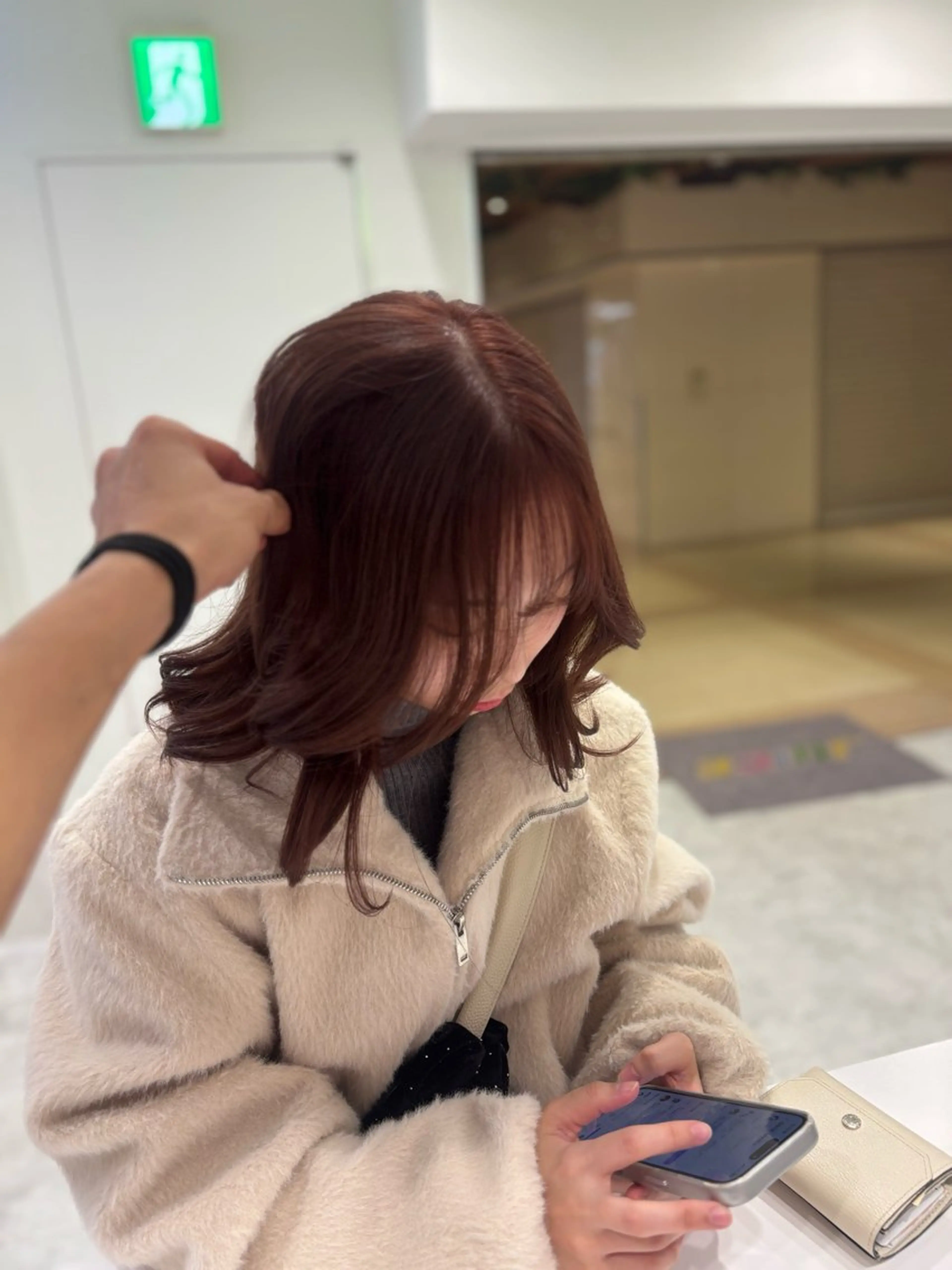 ロング カラー ヘアカラー 大人っぽベージュ🤍 当日予約◎ヒロトのヘアスタイル