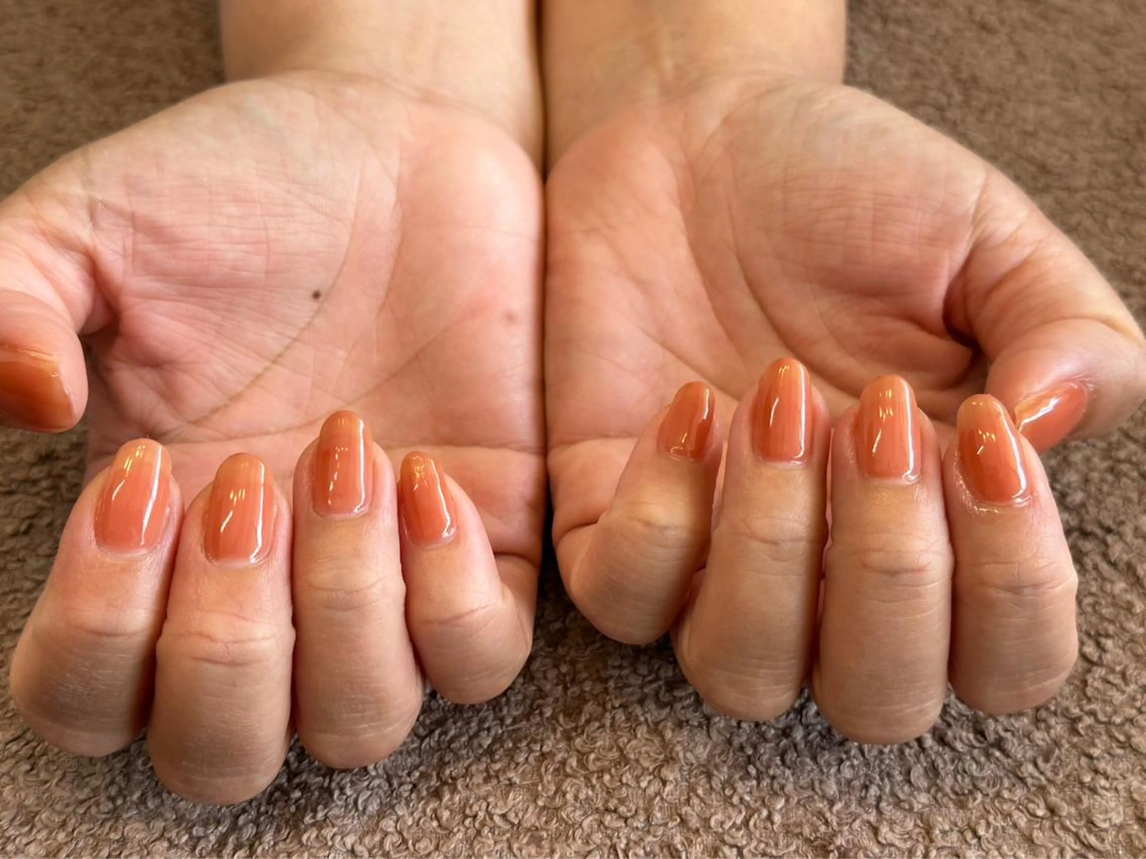 ジェルoff​〜​ジェルネイルの写真