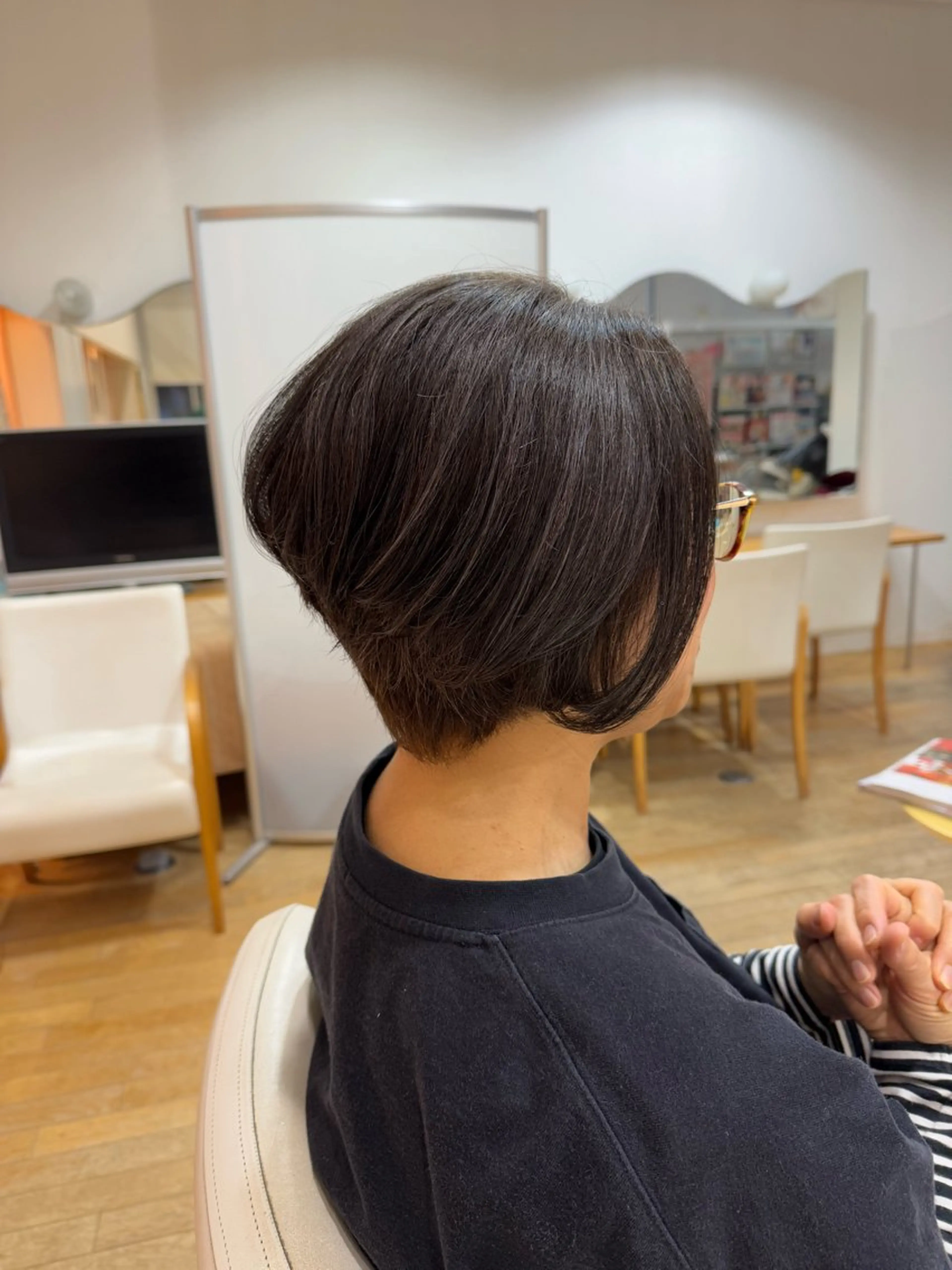 ショート 山本 瑠華のヘアスタイル