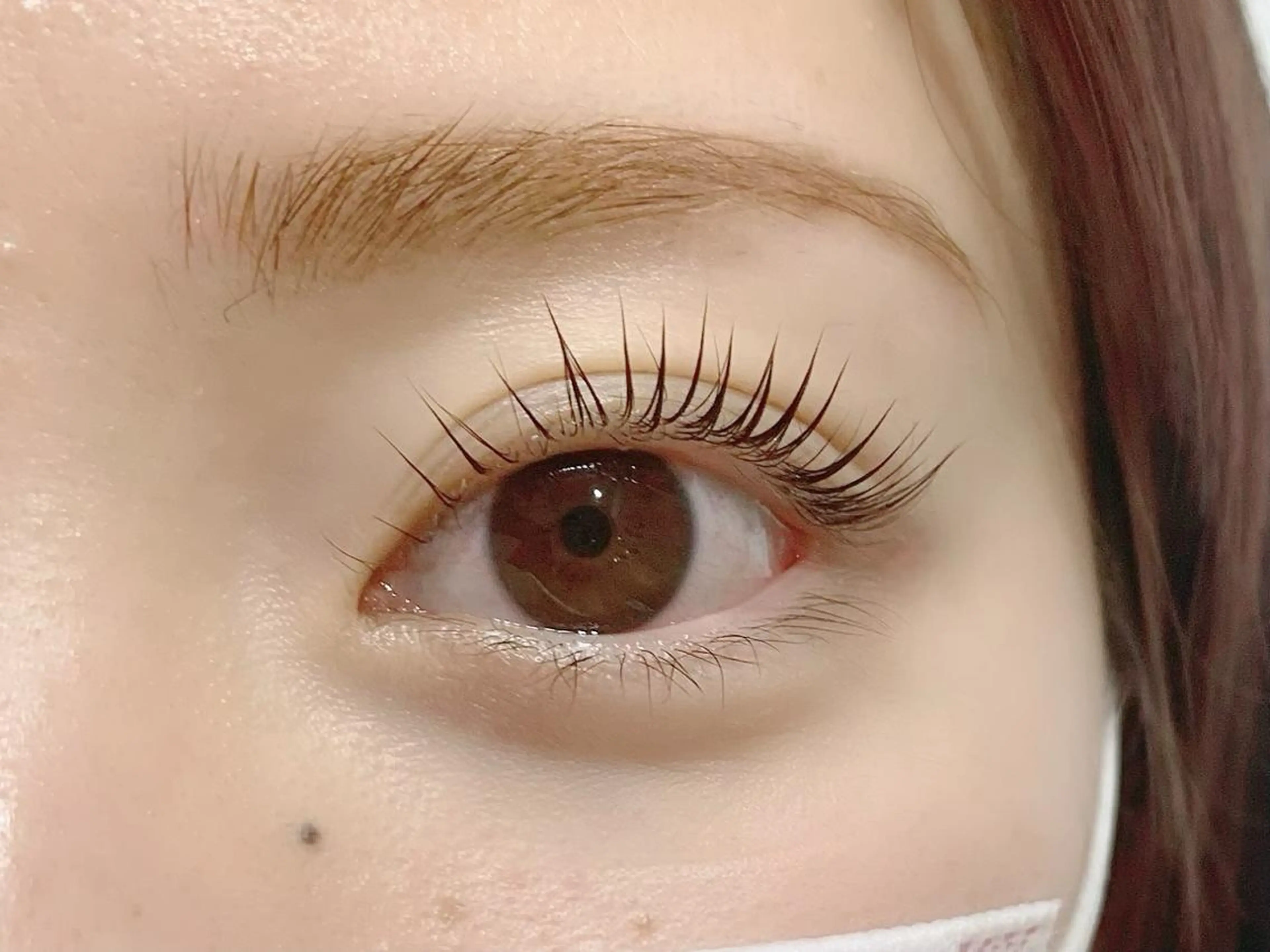 マツエク・マツパ アイブロウ パリジェンヌラッシュリフト マツパ 池袋駅韓国風🇰🇷 束感💗Tomoのマツエク・マツパデザイン