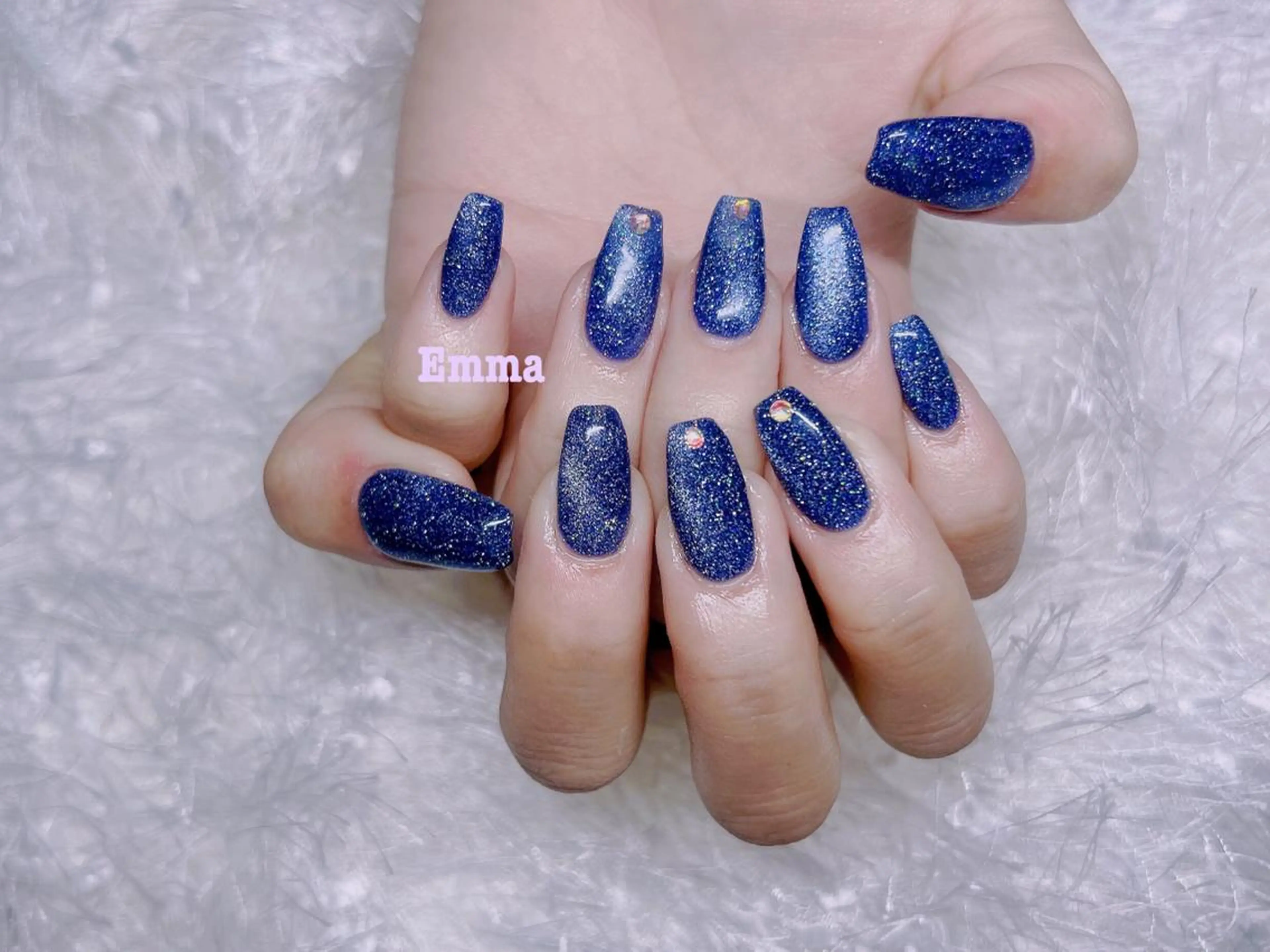 ネイル 長さ出し マグネットネイル ネイルチップ ハンドネイル She   Nail所属・ISA_ BELLAのネイルデザイン