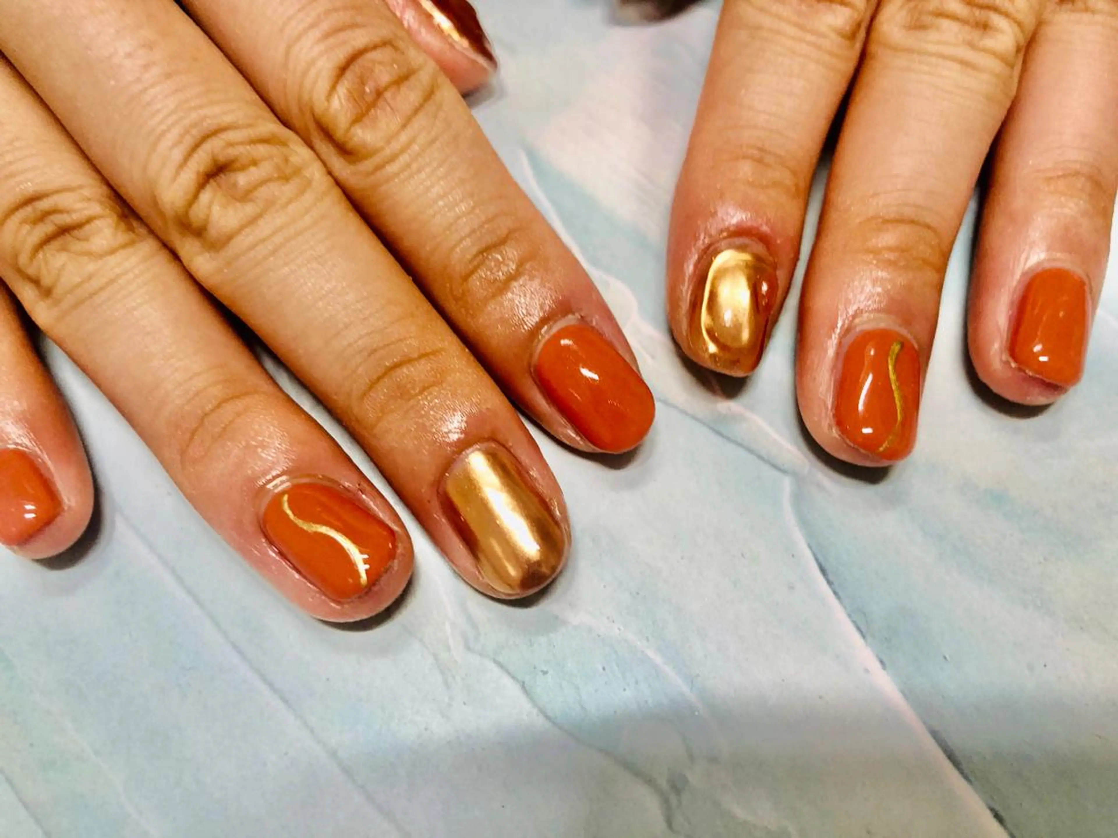 ネイル ハンドネイル Mogu nail 二子玉川のネイルデザイン