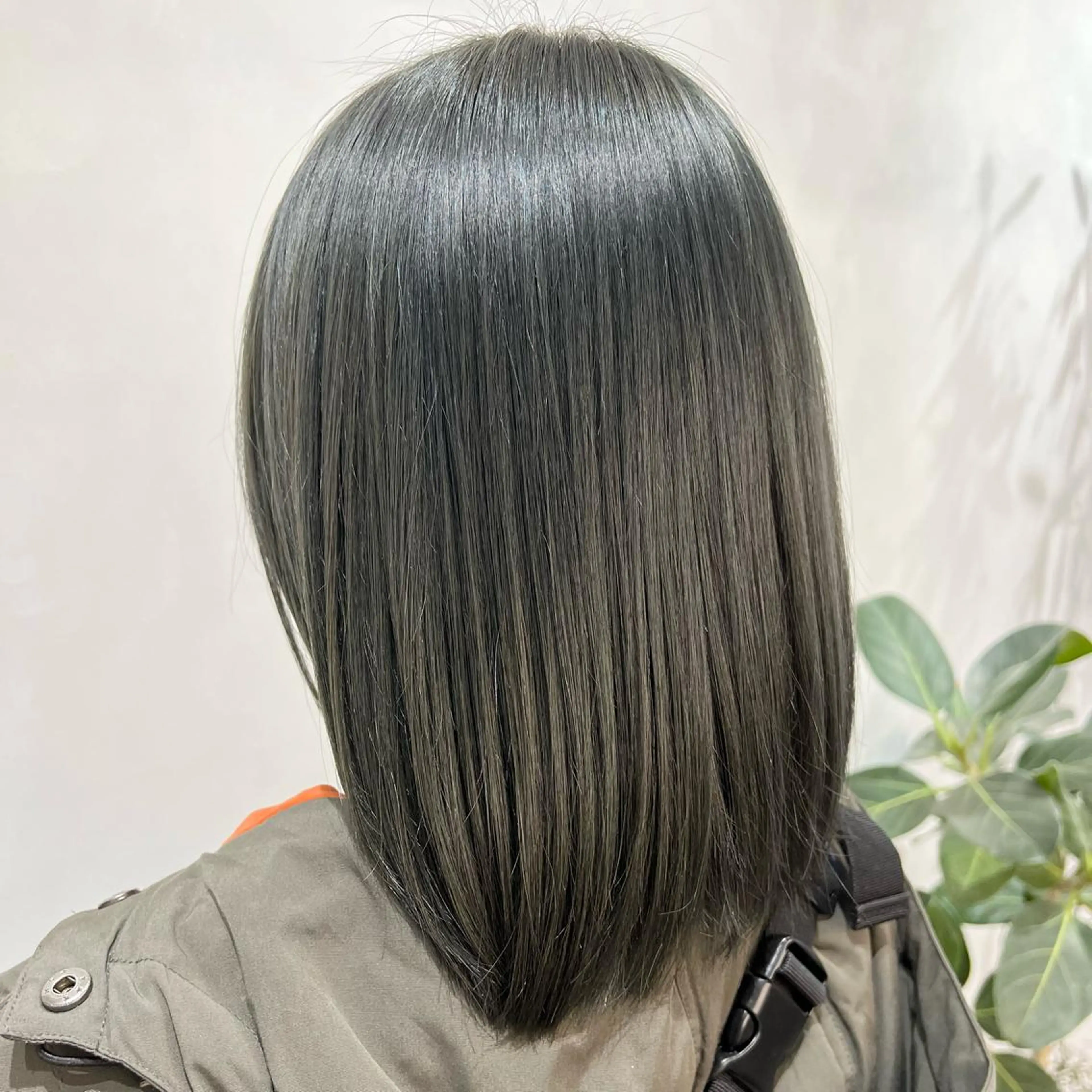 ミディアム カラー 似合わせ×ハイトーン キドヨシキのヘアスタイル