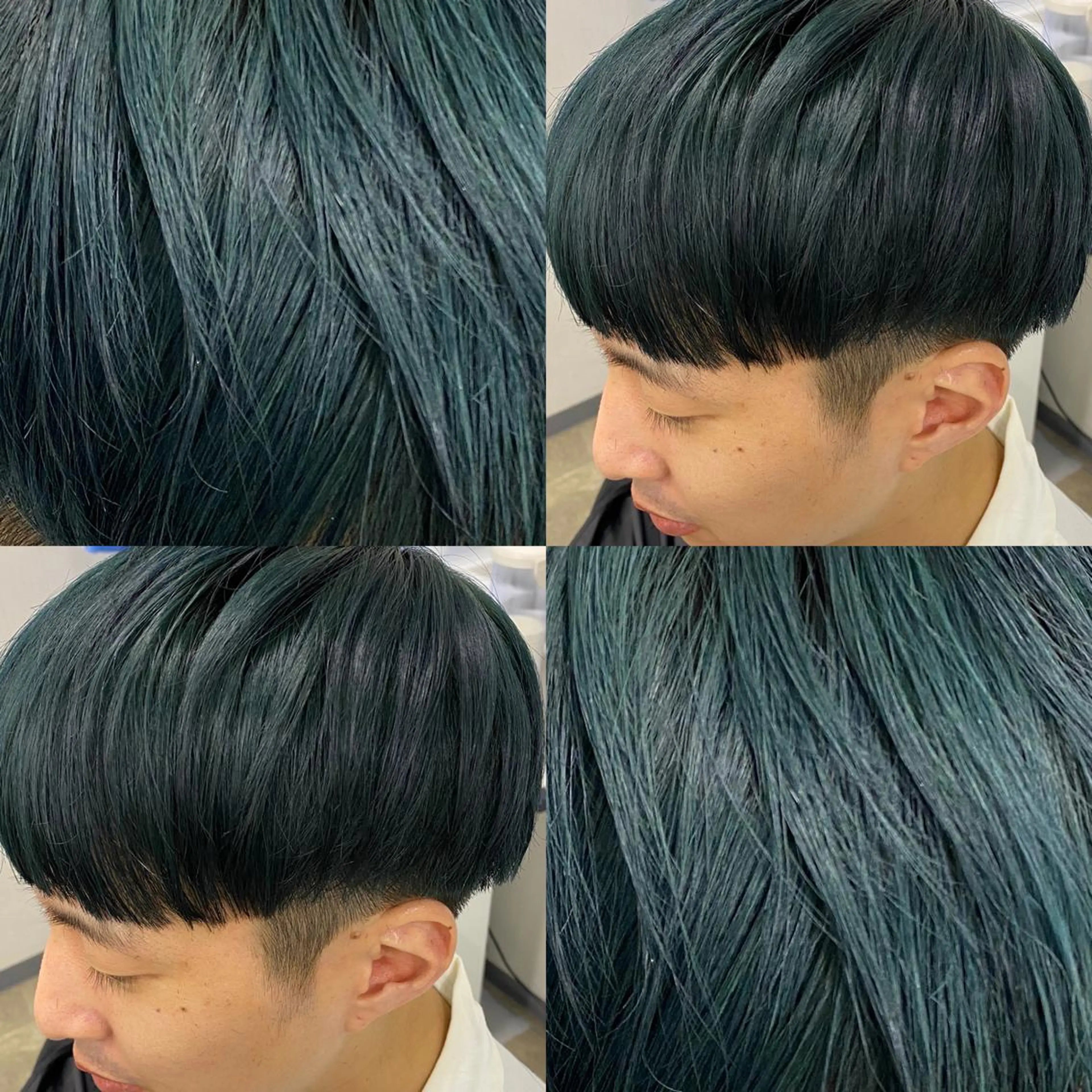 ショート カラー メンズ ハイトーン💫 エクステ💫maiのヘアスタイル