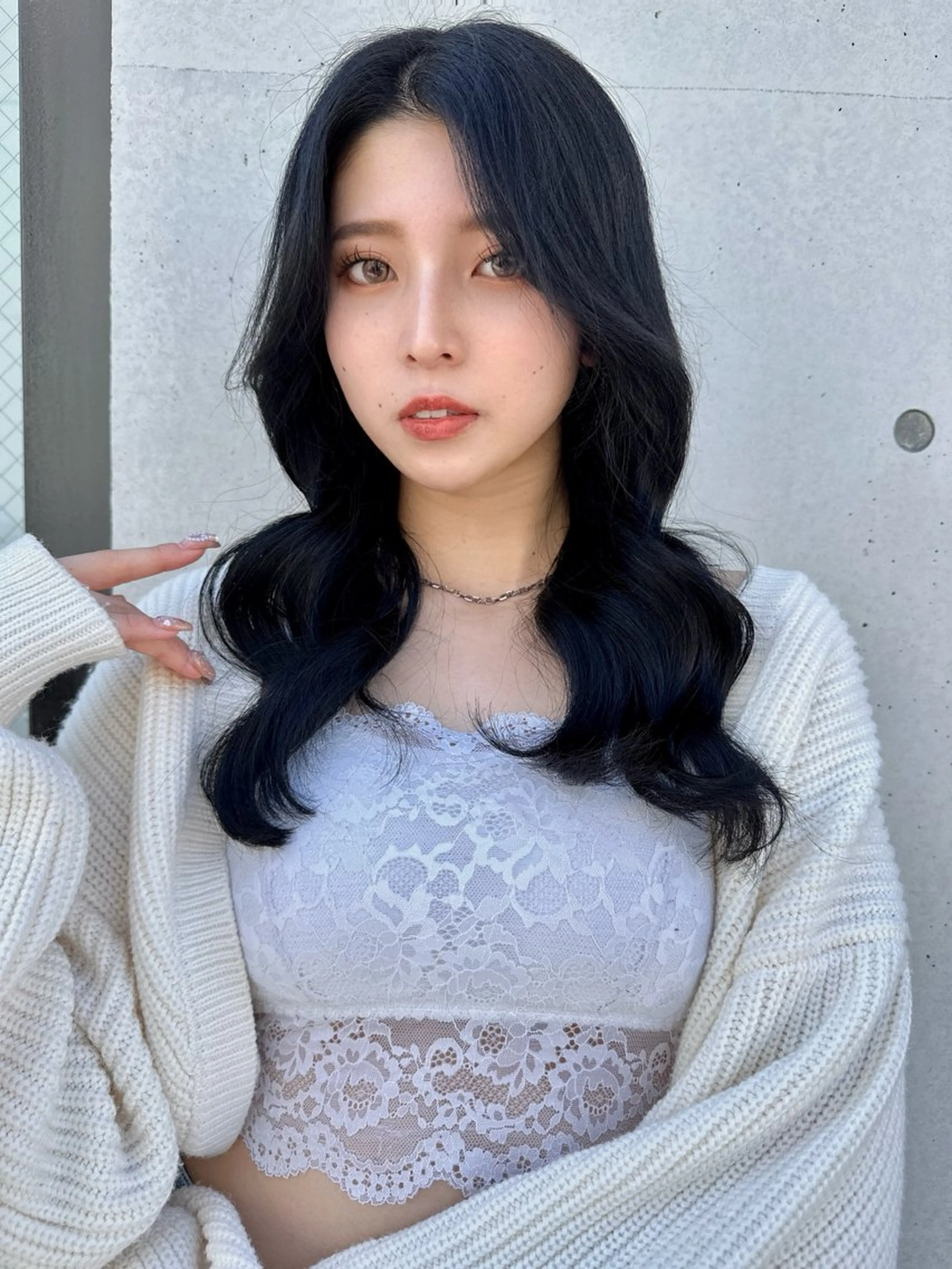 セミロング カラー ヘアアレンジ トリートメント ヘッドスパ ヘアセット 💖うる艶カラー💖 モデル募集💖のヘアスタイル