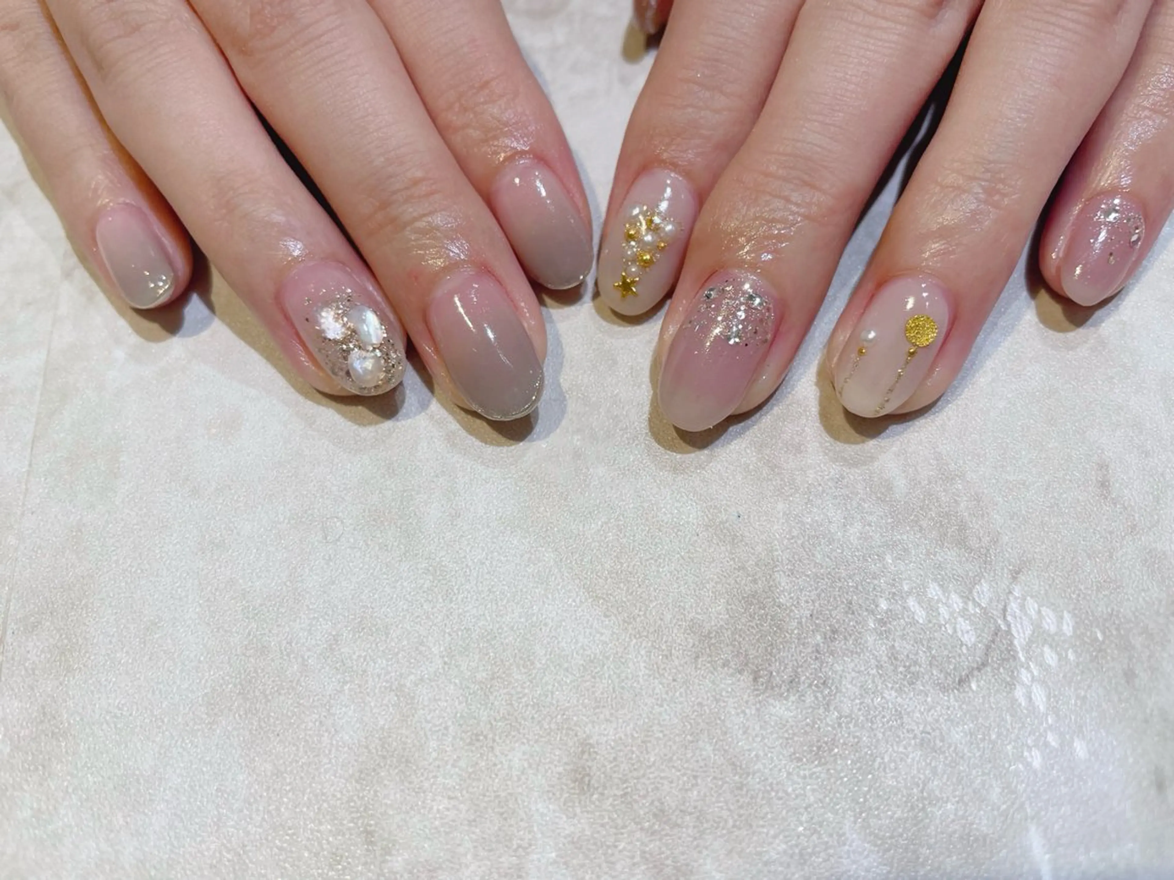 ネイル 舞田 苑香のネイルデザイン