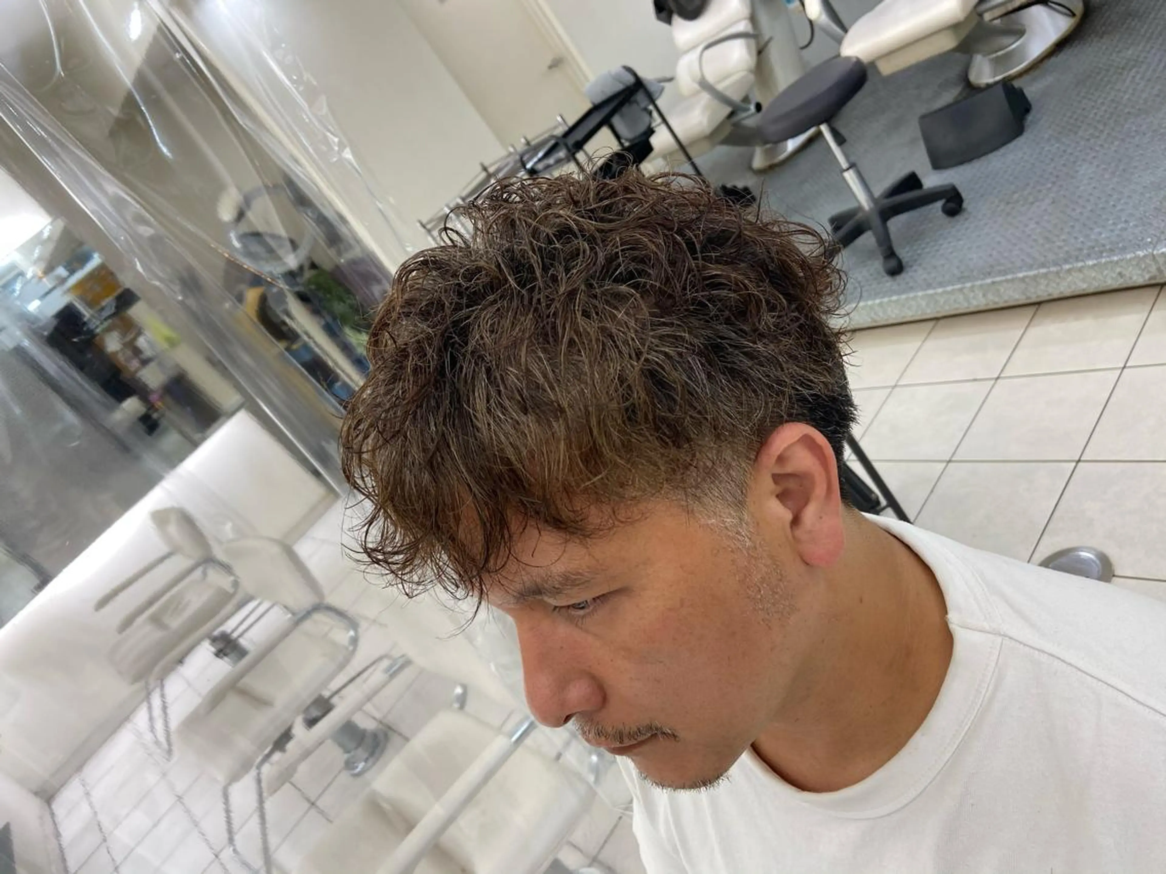 パーマ メンズ メンズパーマ カット パーマ トリートメント 髪質改善美容室bokuno町田店所属・メンズ＆髪質改善縮毛 矯正【平山🔥拓哉】のヘアスタイル