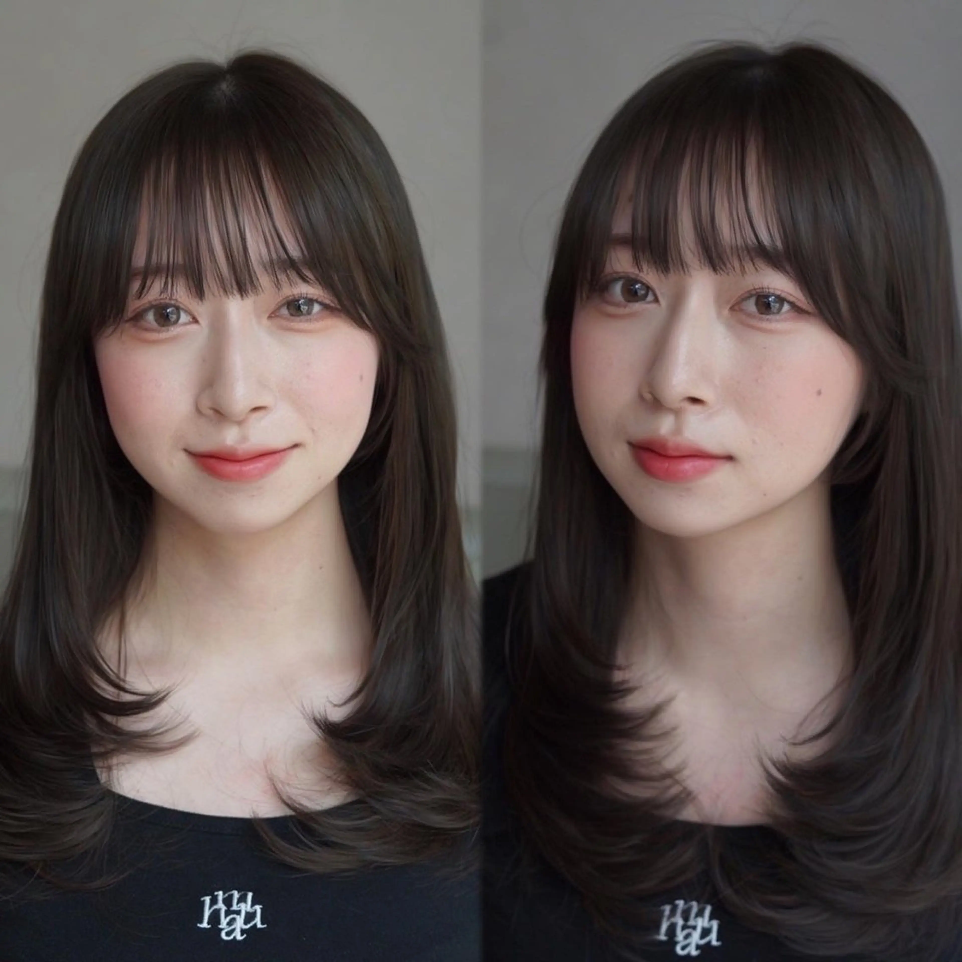 ロング カラー 髪質改善 韓国風ヘア レイヤーカット 縮毛矯正 レイヤーカット/ くびれヘア佐藤大空のヘアスタイル