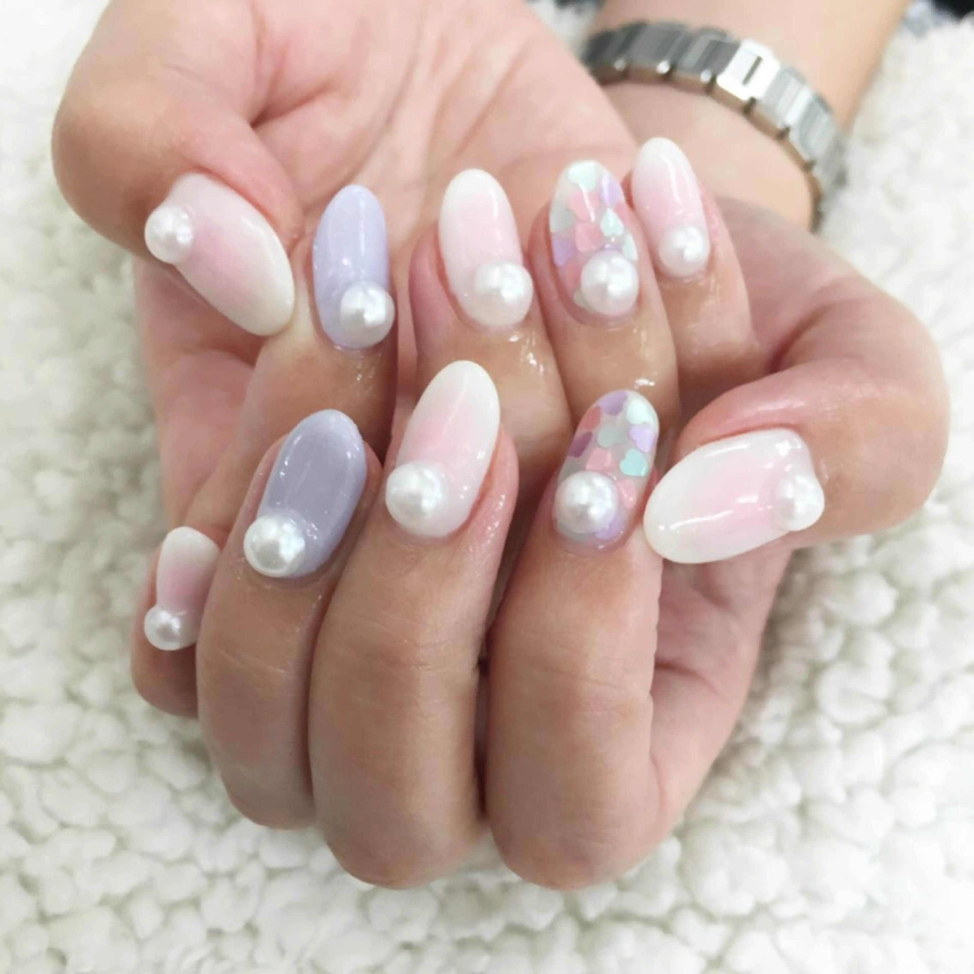 ネイル チークネイル SHINE NAILのネイルデザイン